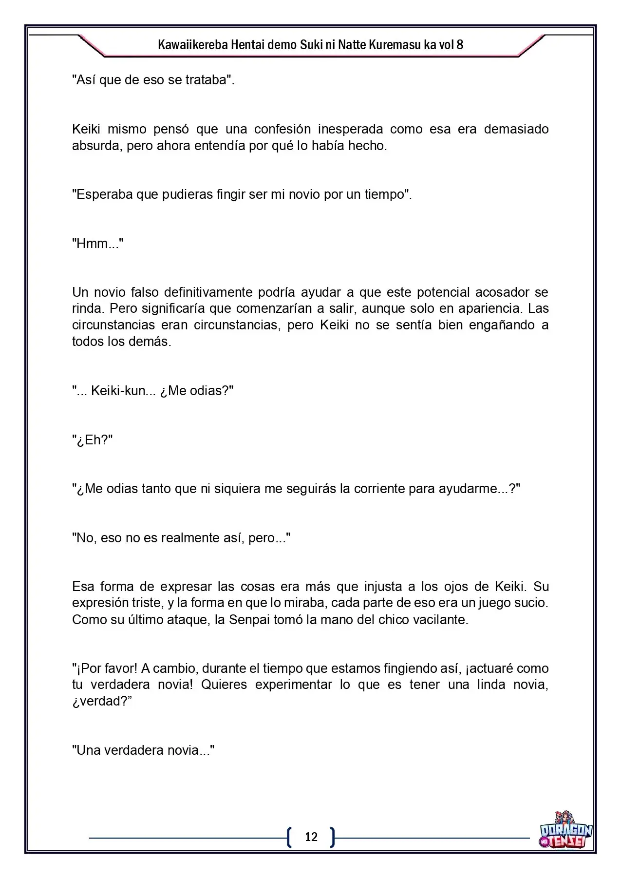 Kawaikereba Hentai demo Suki ni Natte Kuremasuka? - Capítulo 49 - Página 9 - LectorTMOo