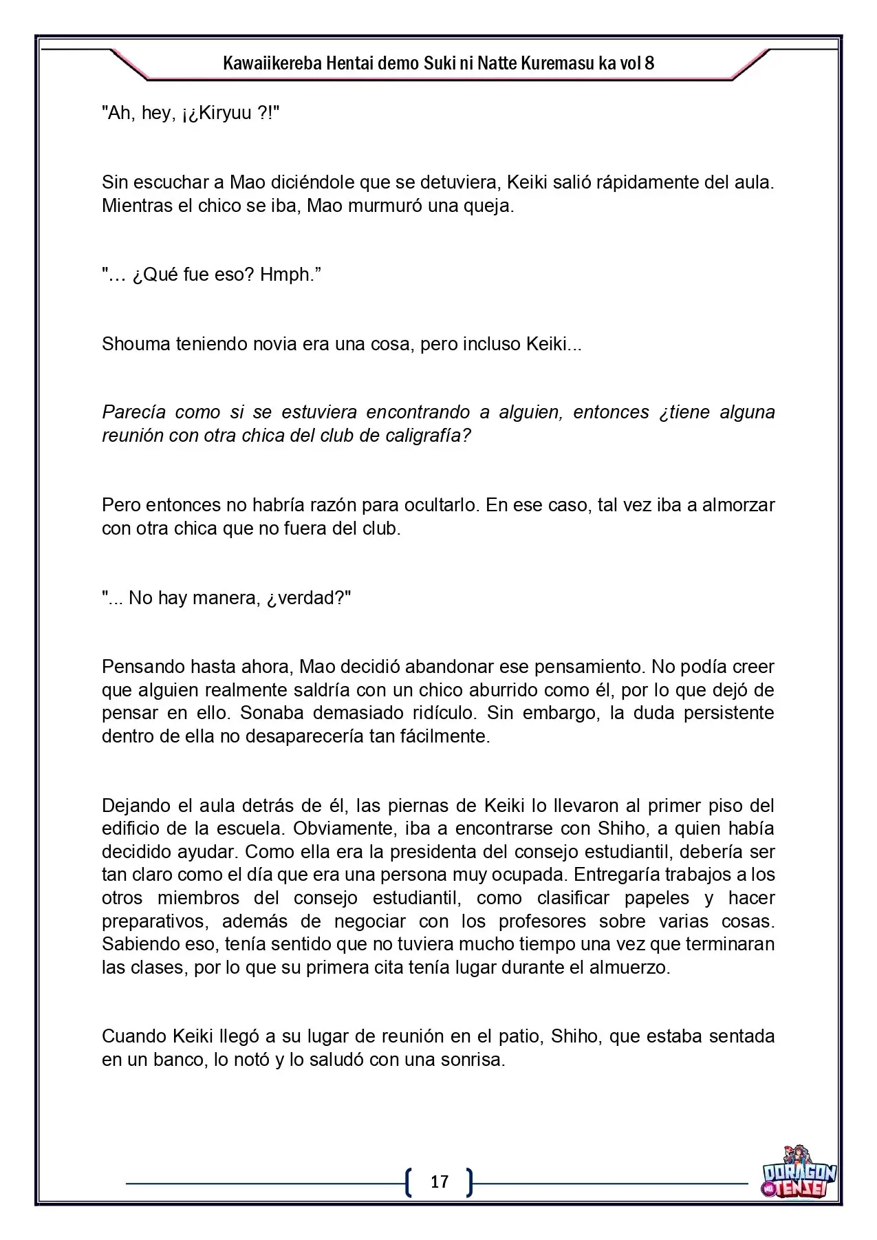 Kawaikereba Hentai demo Suki ni Natte Kuremasuka? - Capítulo 50 - Página 4 - LectorTMOo