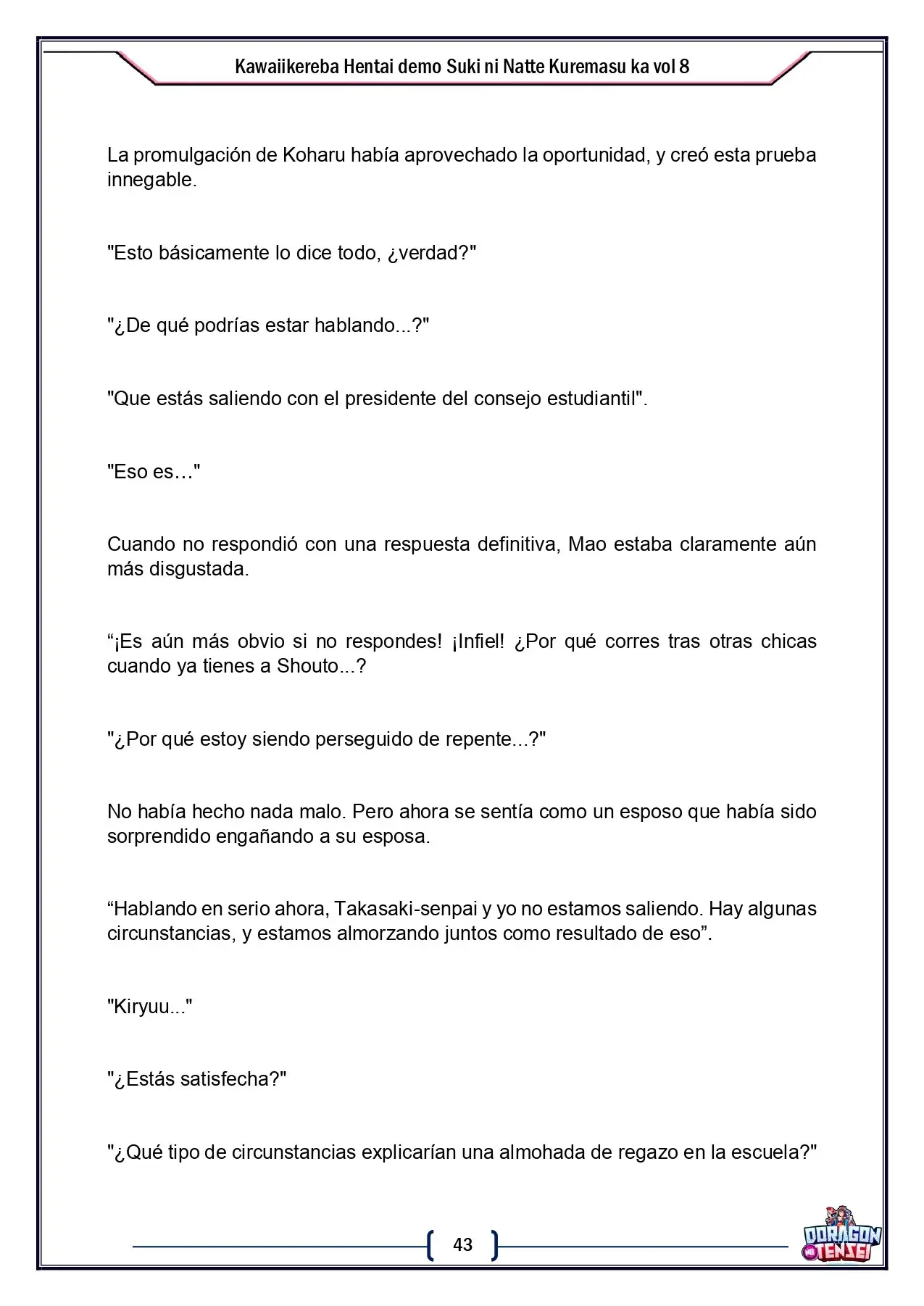 Kawaikereba Hentai demo Suki ni Natte Kuremasuka? - Capítulo 50 - Página 28 - LectorTMOo
