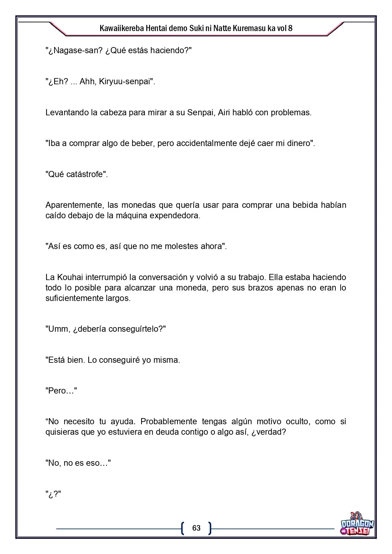 Kawaikereba Hentai demo Suki ni Natte Kuremasuka? - Capítulo 51 - Página 7 - LectorTMOo