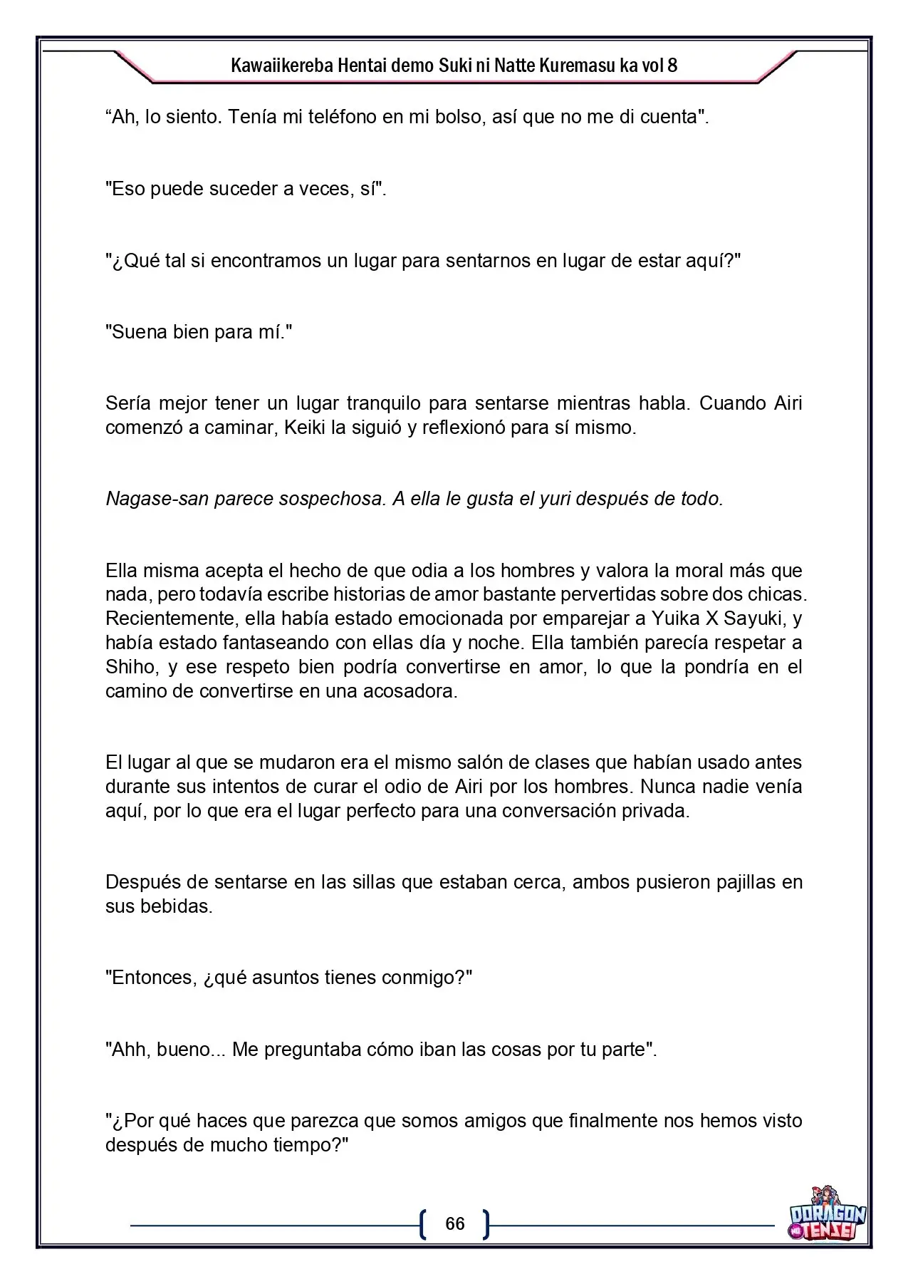 Kawaikereba Hentai demo Suki ni Natte Kuremasuka? - Capítulo 51 - Página 10 - LectorTMOo