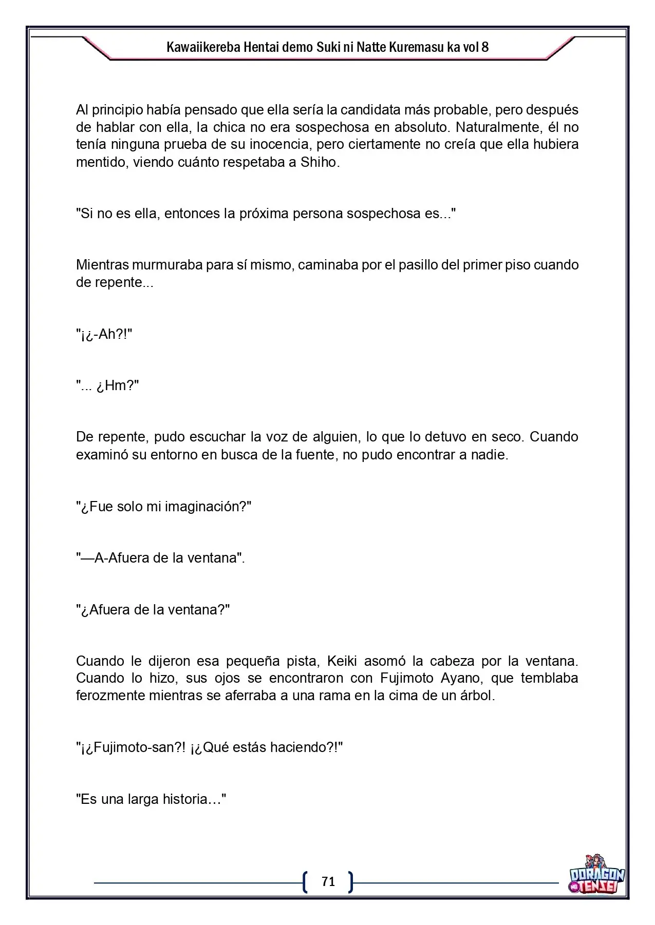 Kawaikereba Hentai demo Suki ni Natte Kuremasuka? - Capítulo 51 - Página 15 - LectorTMOo