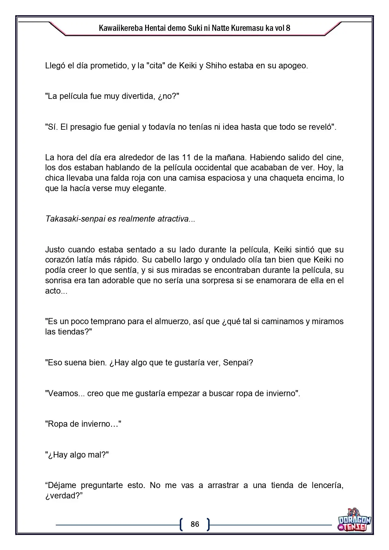 Kawaikereba Hentai demo Suki ni Natte Kuremasuka? - Capítulo 51 - Página 30 - LectorTMOo