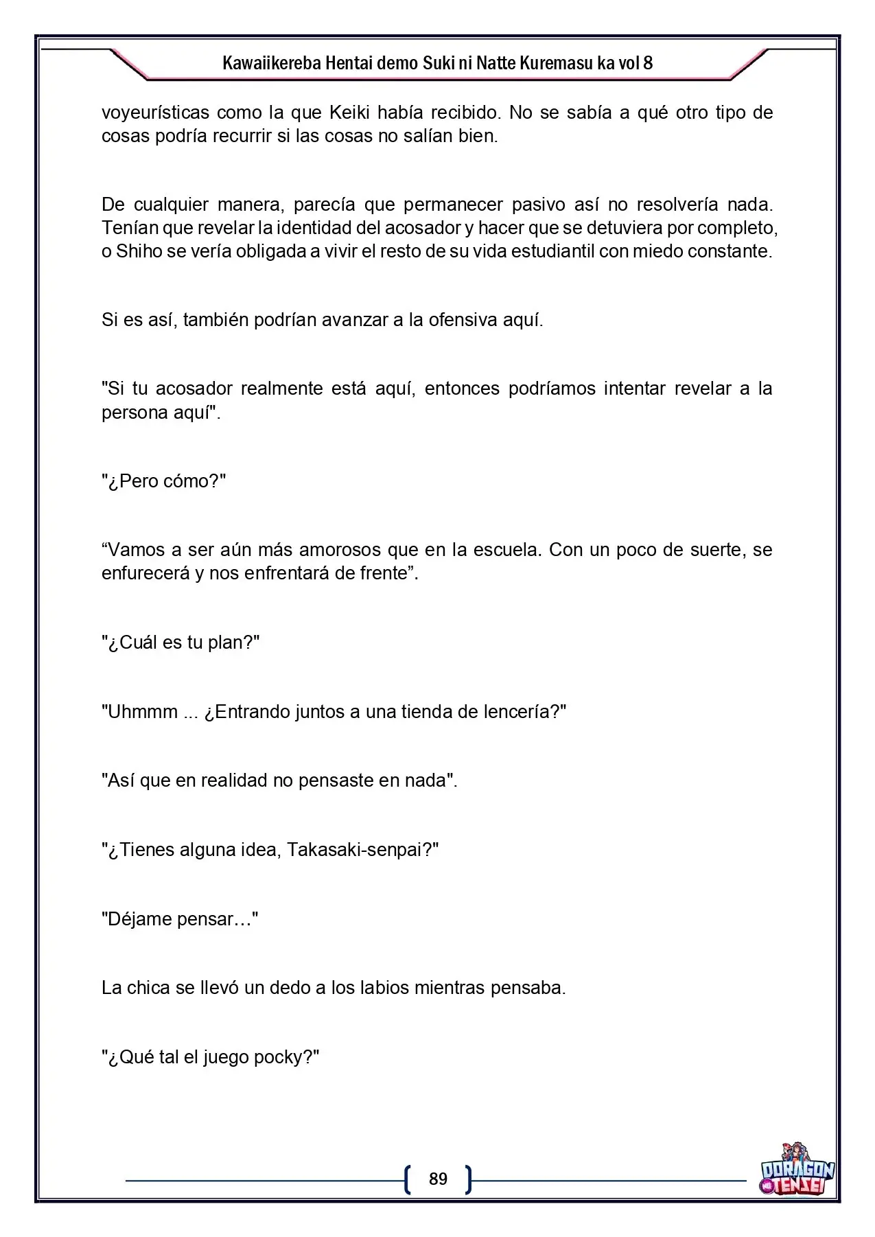 Kawaikereba Hentai demo Suki ni Natte Kuremasuka? - Capítulo 51 - Página 33 - LectorTMOo