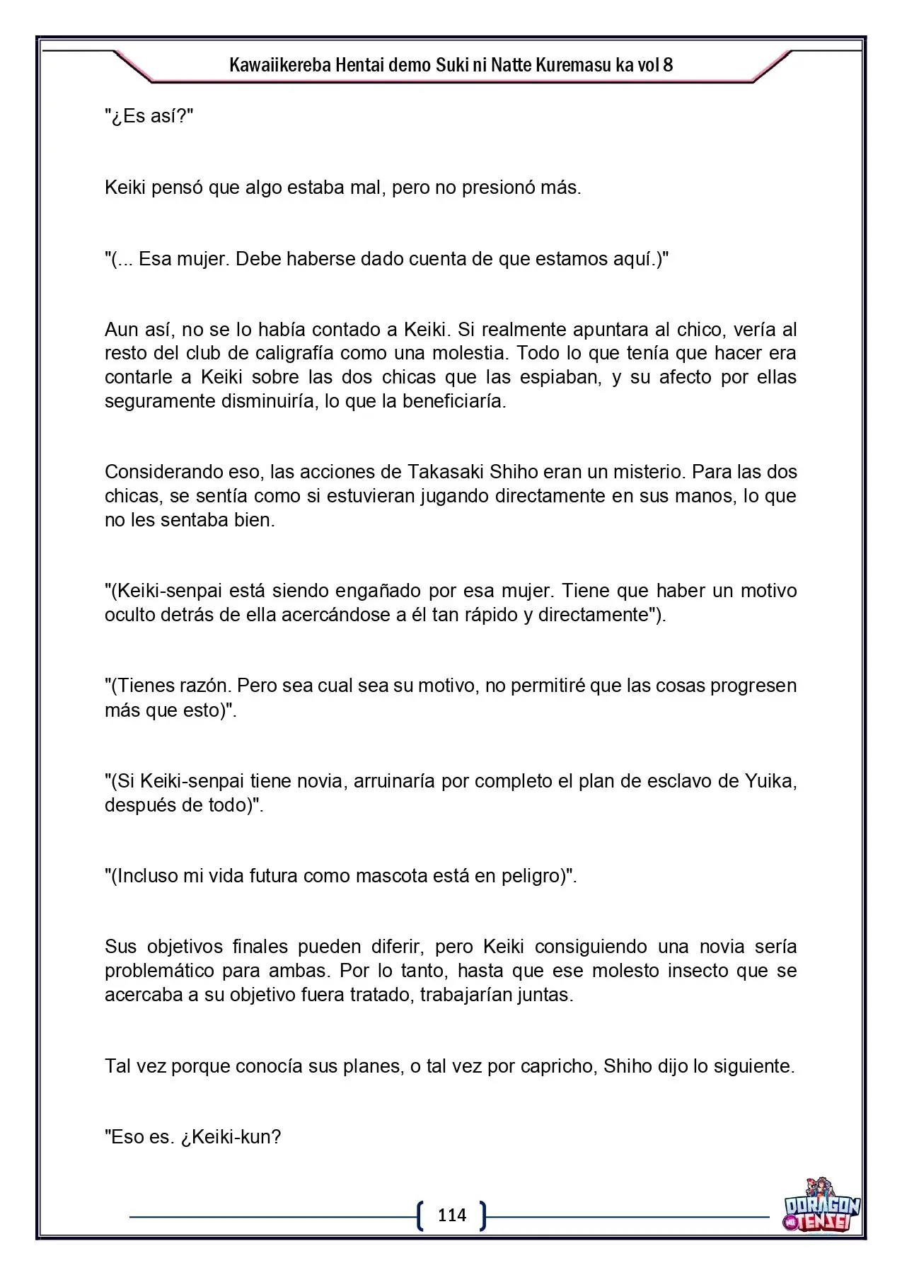 Kawaikereba Hentai demo Suki ni Natte Kuremasuka? - Capítulo 52 - Página 6 - LectorTMOo