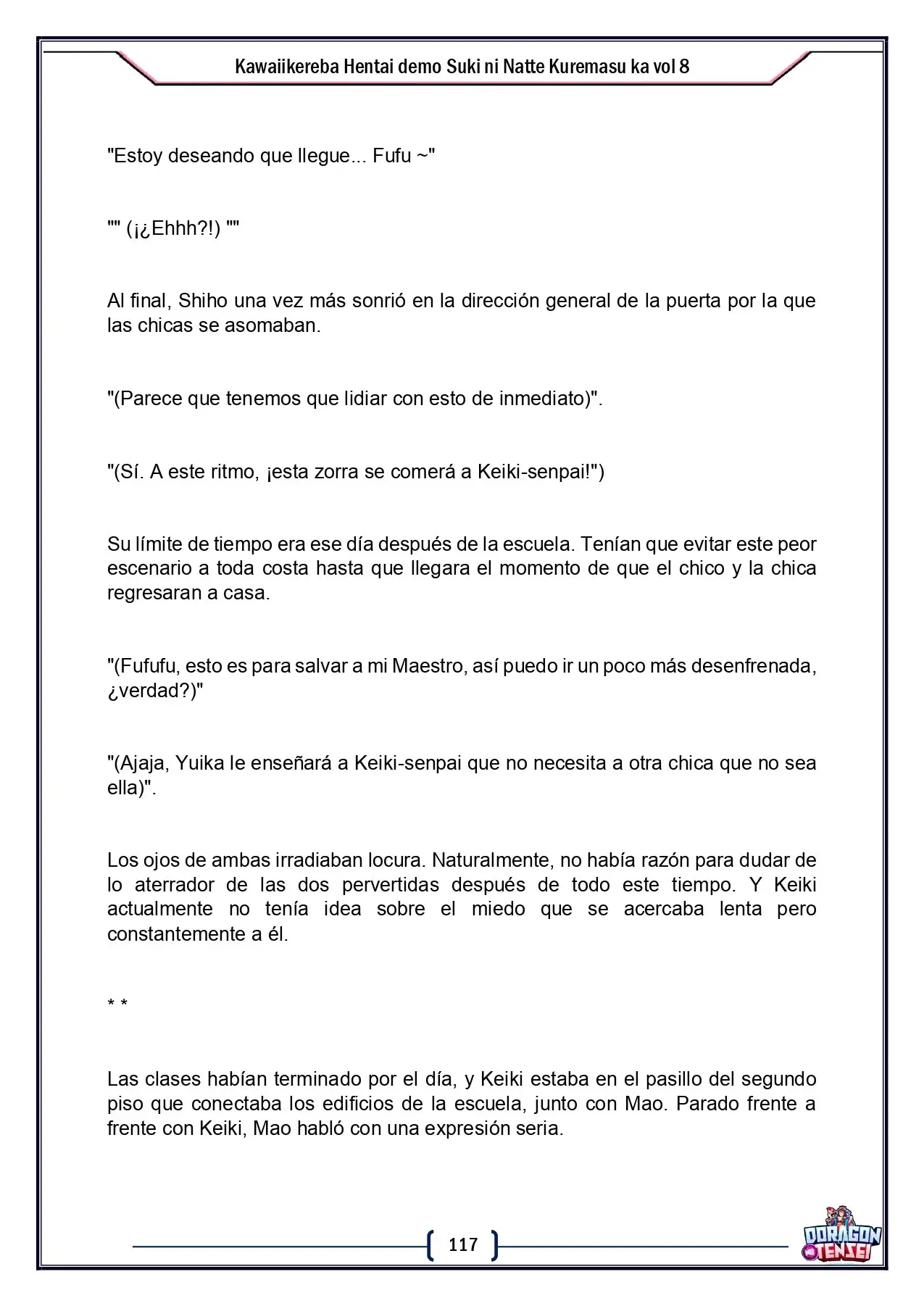 Kawaikereba Hentai demo Suki ni Natte Kuremasuka? - Capítulo 52 - Página 9 - LectorTMOo