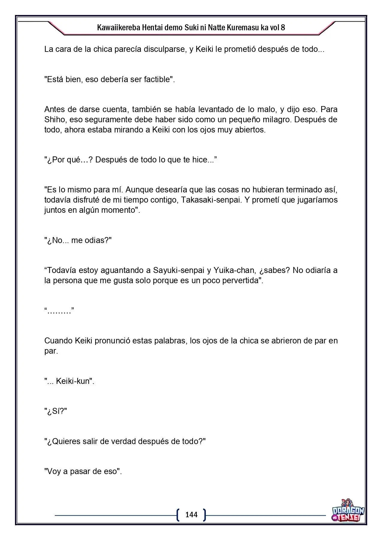 Kawaikereba Hentai demo Suki ni Natte Kuremasuka? - Capítulo 52 - Página 36 - LectorTMOo