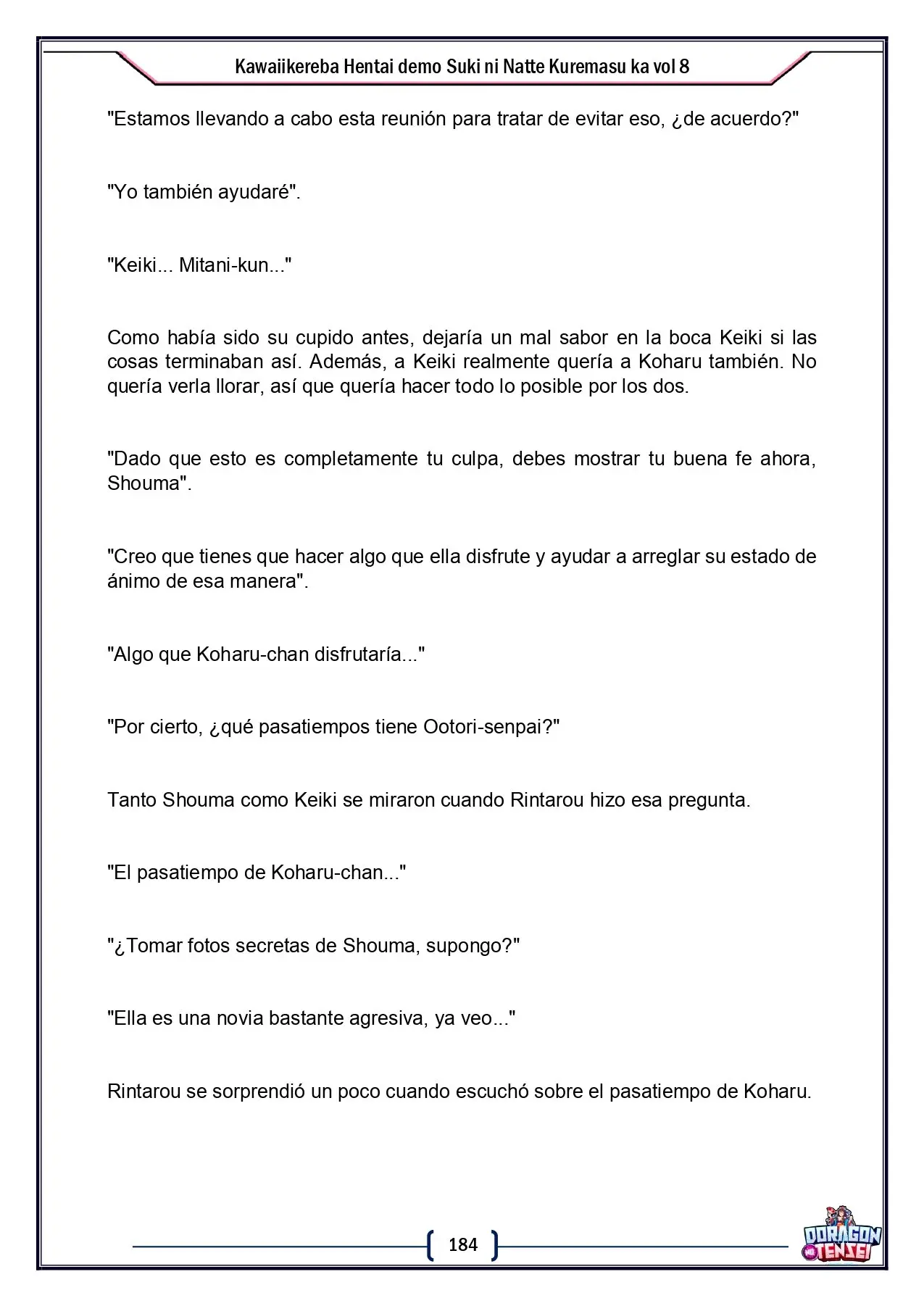 Kawaikereba Hentai demo Suki ni Natte Kuremasuka? - Capítulo 53 - Página 34 - LectorTMOo