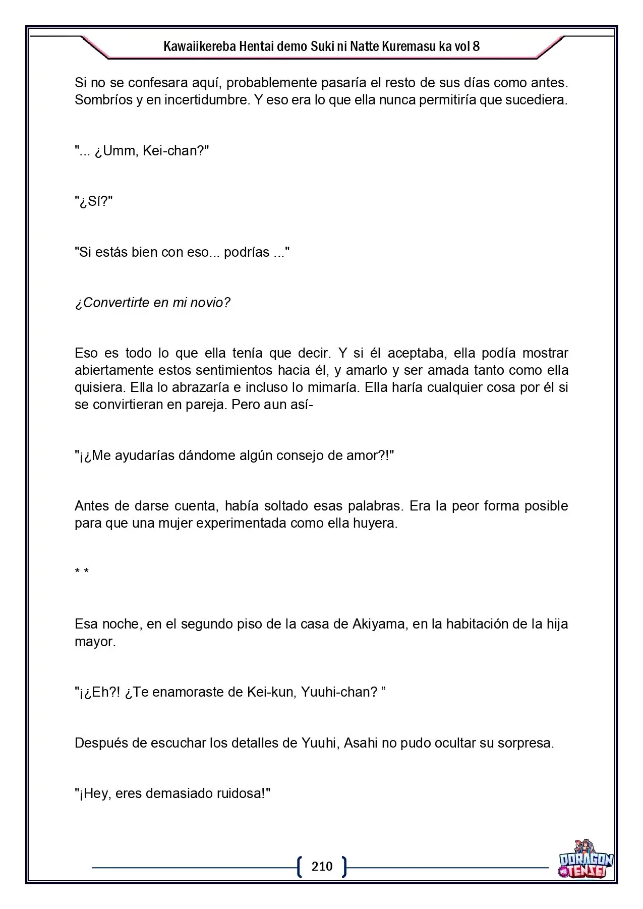 Kawaikereba Hentai demo Suki ni Natte Kuremasuka? - Capítulo 54 - Página 10 - LectorTMOo