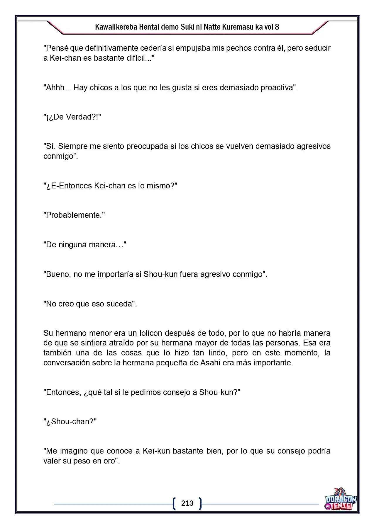 Kawaikereba Hentai demo Suki ni Natte Kuremasuka? - Capítulo 54 - Página 13 - LectorTMOo