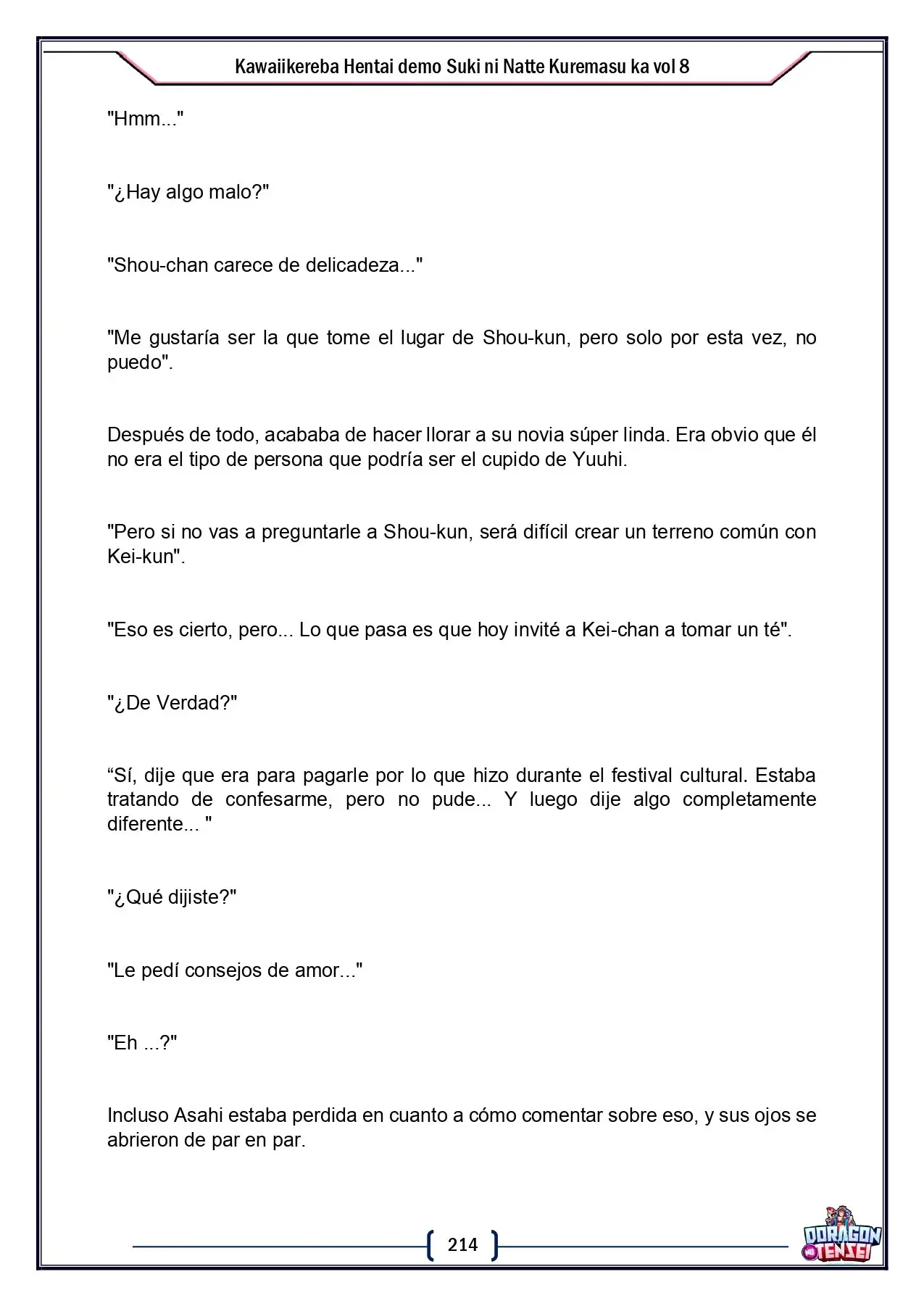 Kawaikereba Hentai demo Suki ni Natte Kuremasuka? - Capítulo 54 - Página 14 - LectorTMOo