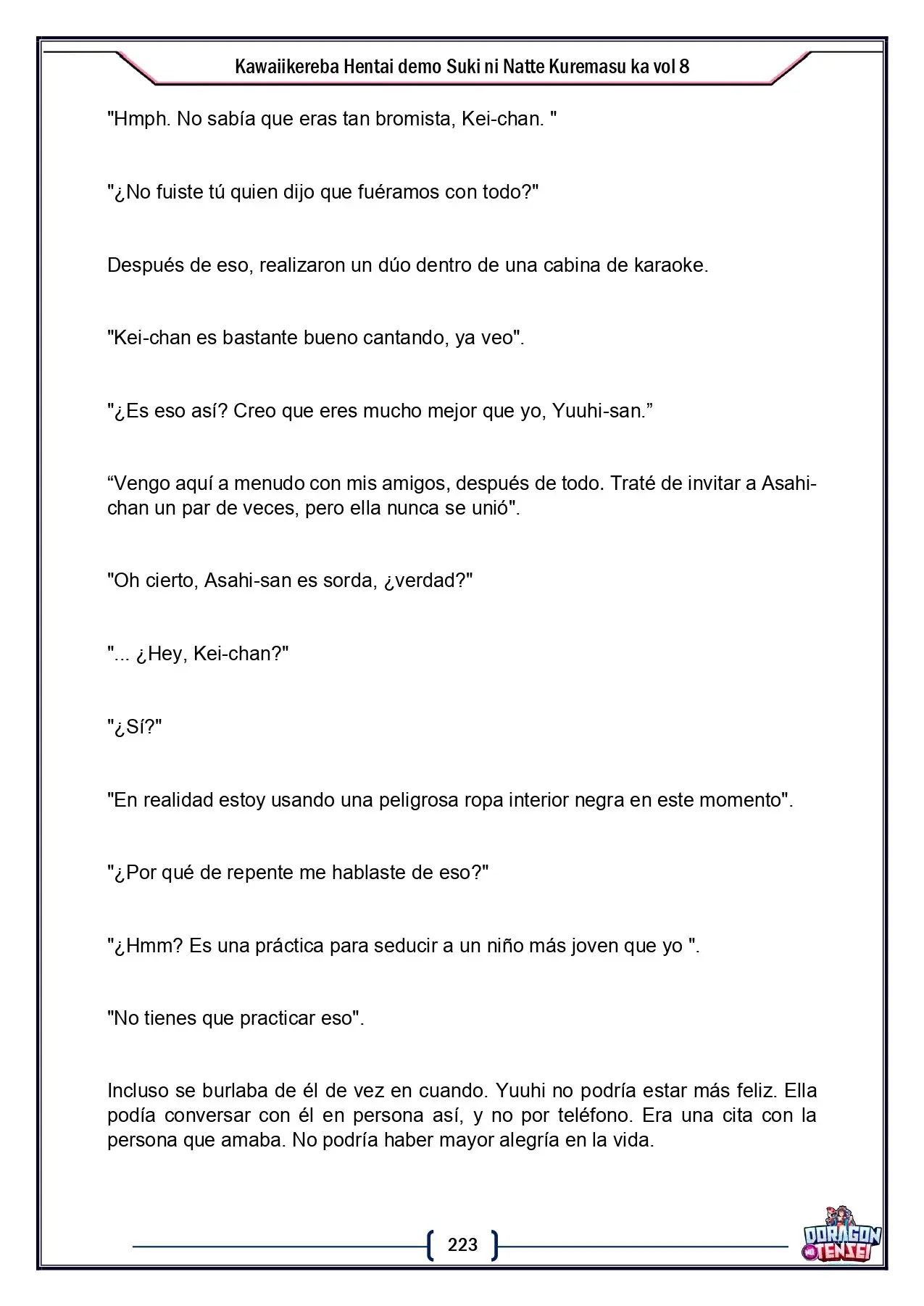 Kawaikereba Hentai demo Suki ni Natte Kuremasuka? - Capítulo 54 - Página 23 - LectorTMOo