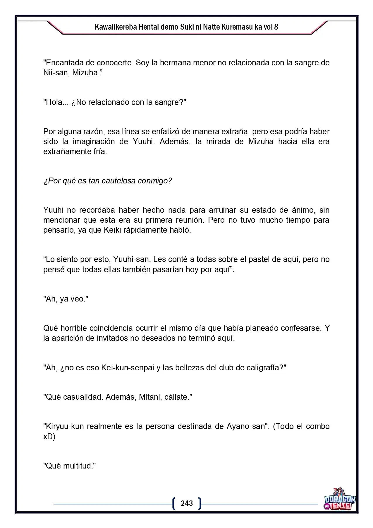 Kawaikereba Hentai demo Suki ni Natte Kuremasuka? - Capítulo 54 - Página 43 - LectorTMOo