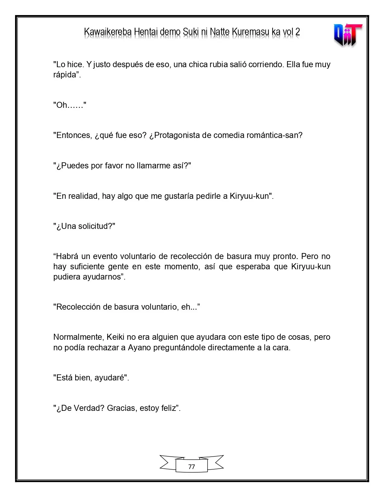 Kawaikereba Hentai demo Suki ni Natte Kuremasuka? - Capítulo 9 - Página 21 - LectorTMOo