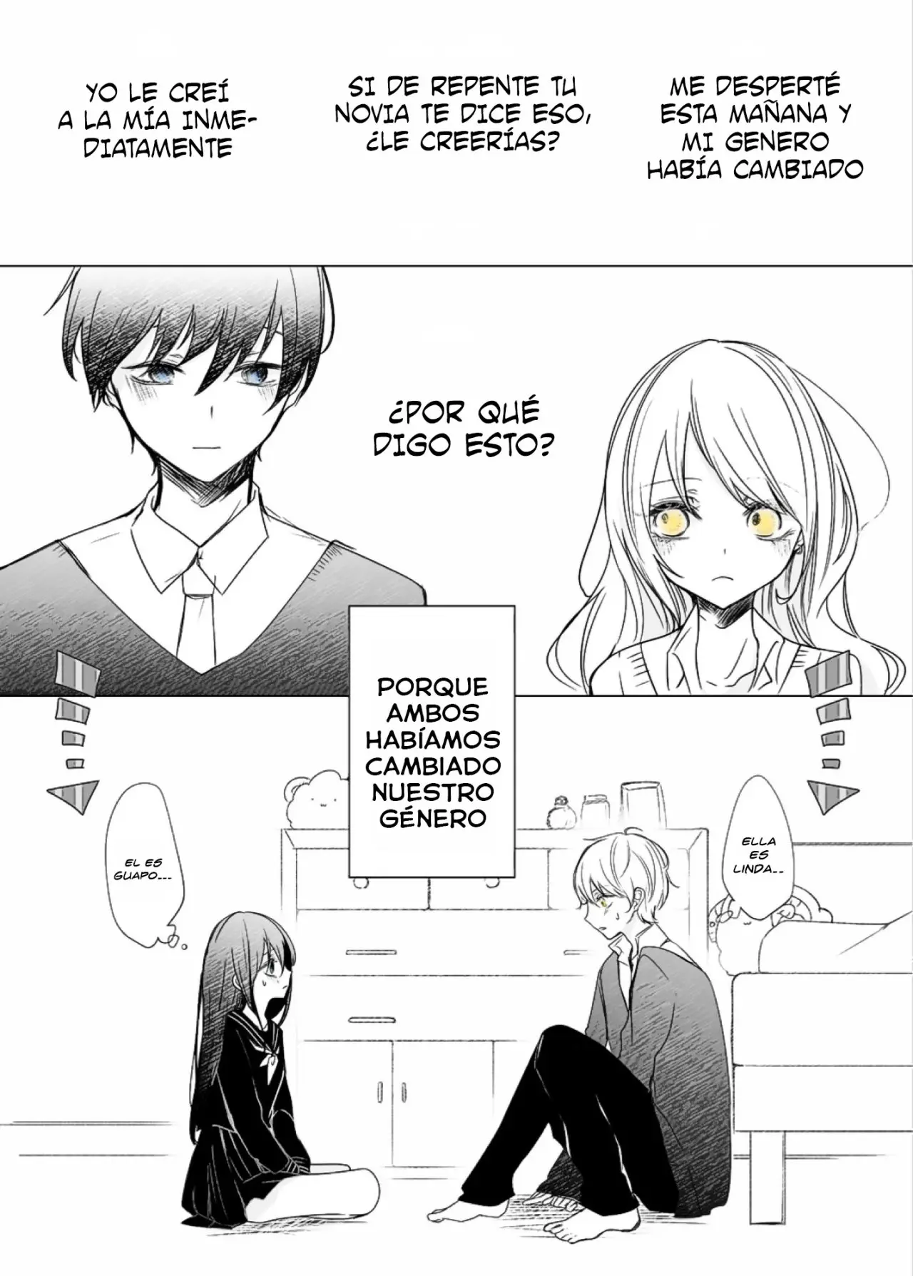 Kawaiku natta Kareshi ni Tomadou Kakkoyoku Natta Kanojo no Hanashi. (2019) - Capítulo 1 - Página 2 - LectorTMOo