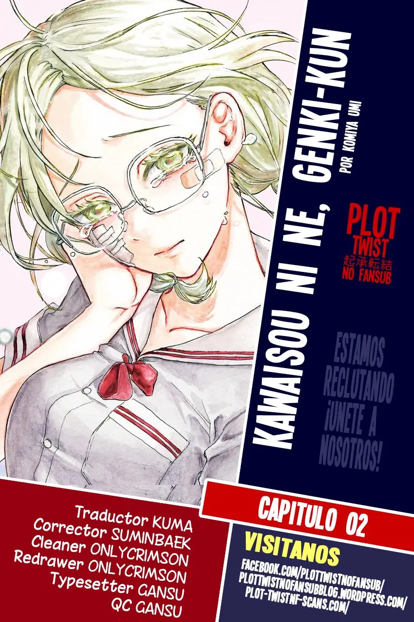 Kawaisou ni ne, Genki-kun - Capítulo 2 - Página 1 - LectorTMOo