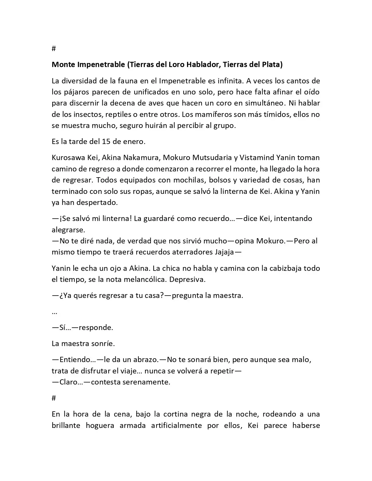 Keimamura X (Novela) (2018) - Capítulo 113 - Página 5 - LectorTMOo