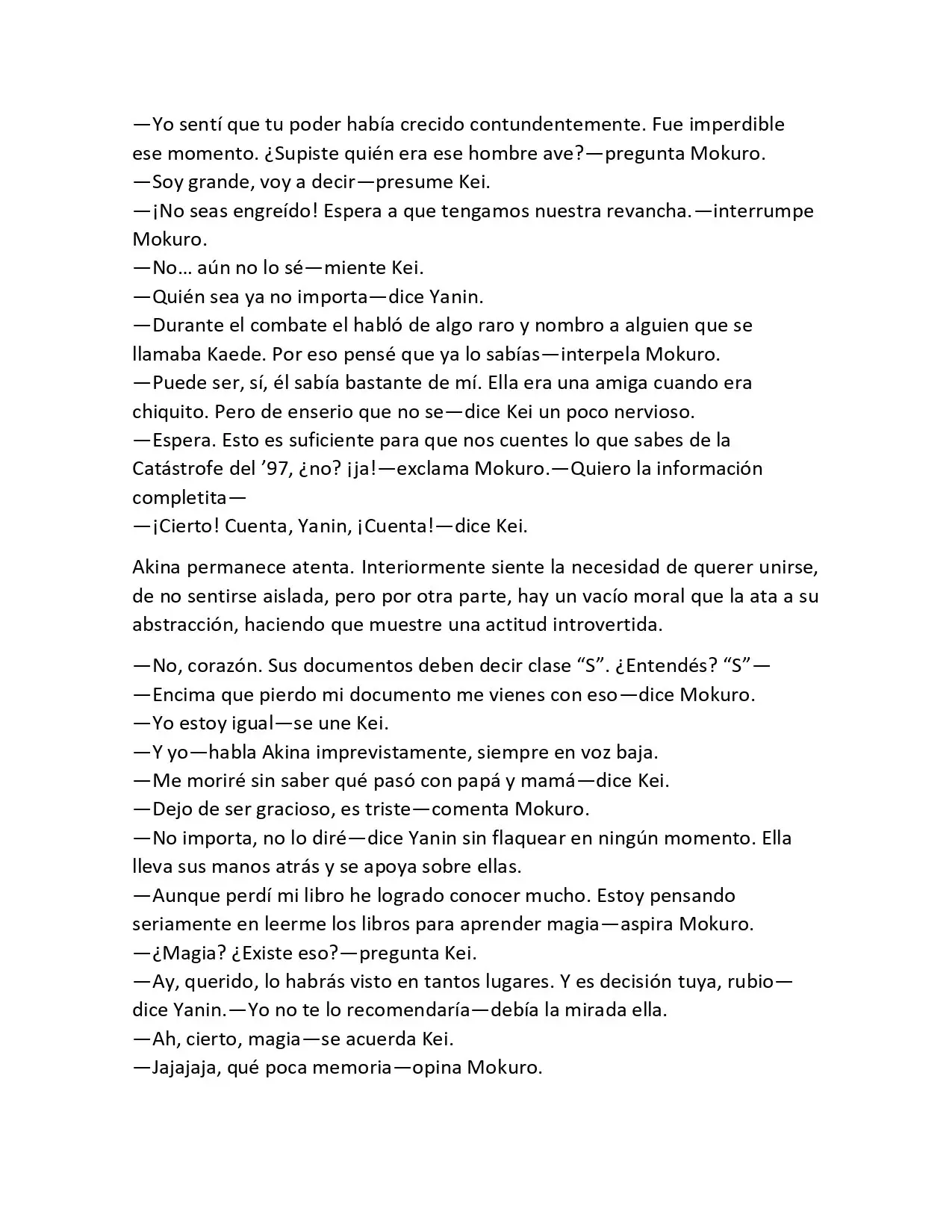 Keimamura X (Novela) (2018) - Capítulo 113 - Página 7 - LectorTMOo