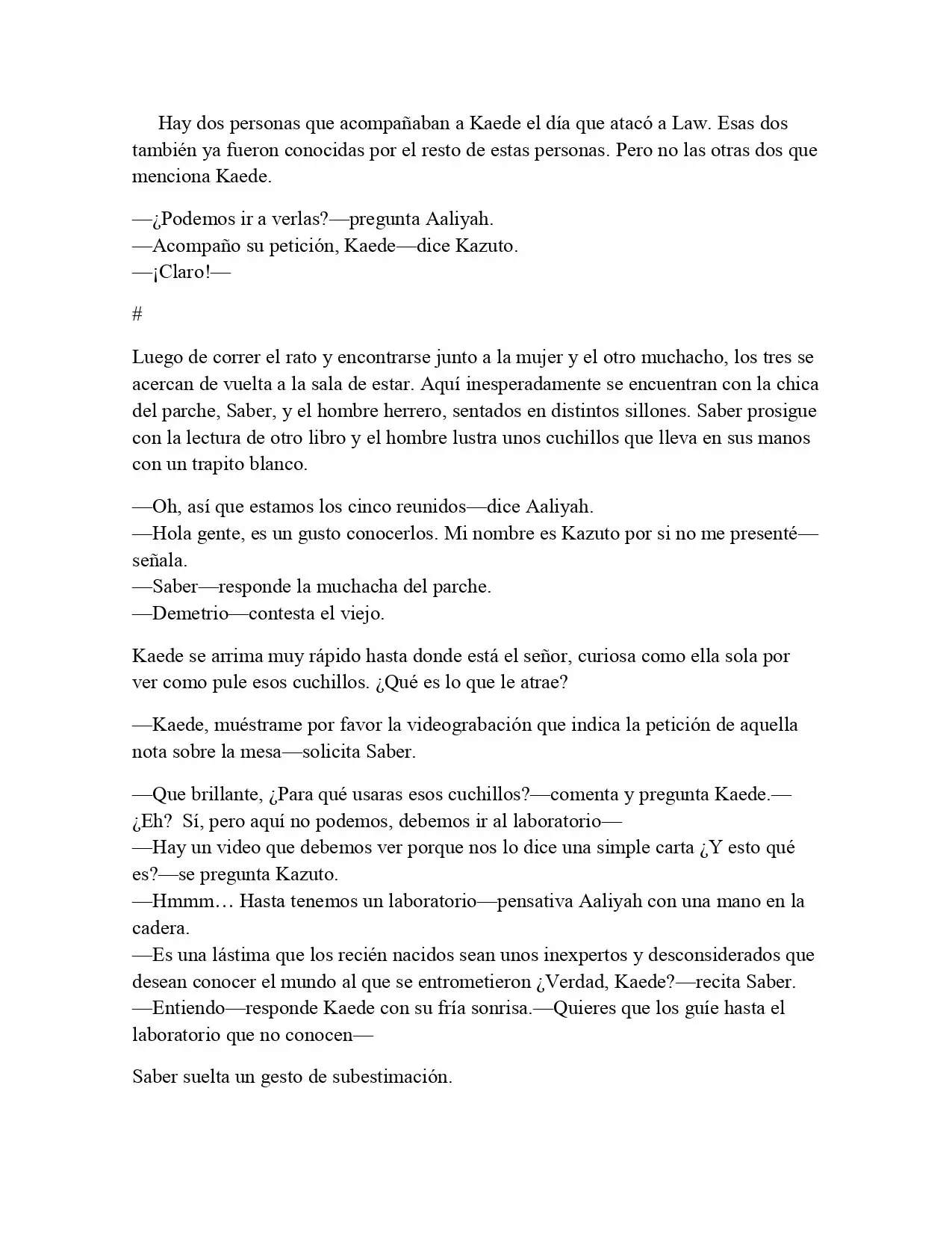 Keimamura X (Novela) (2018) - Capítulo 116 - Página 6 - LectorTMOo