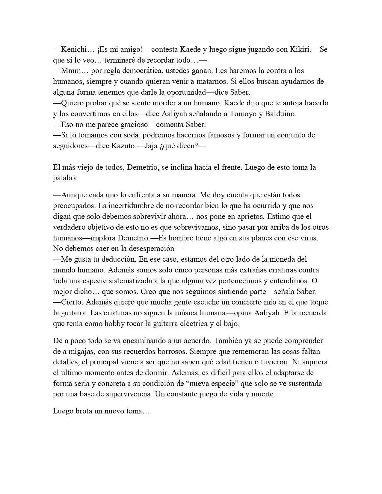 Keimamura X (Novela) (2018) - Capítulo 116 - Página 11 - LectorTMOo