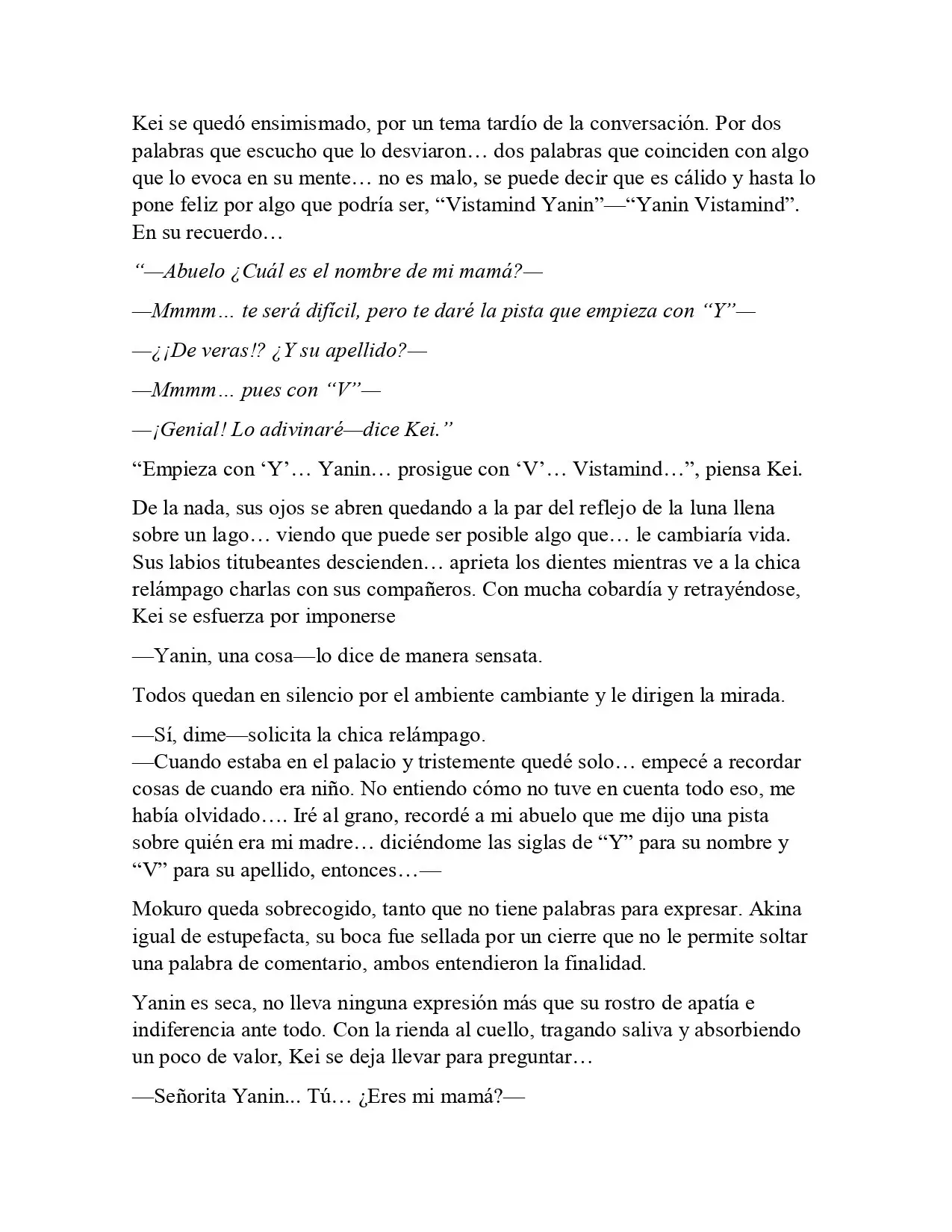 Keimamura X (Novela) (2018) - Capítulo 117 - Página 8 - LectorTMOo