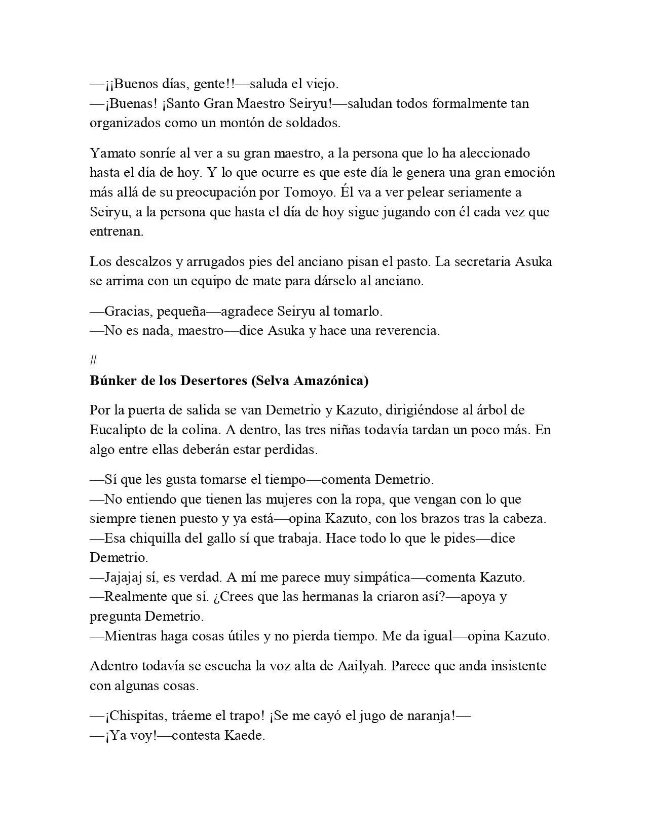 Keimamura X (Novela) (2018) - Capítulo 118 - Página 4 - LectorTMOo