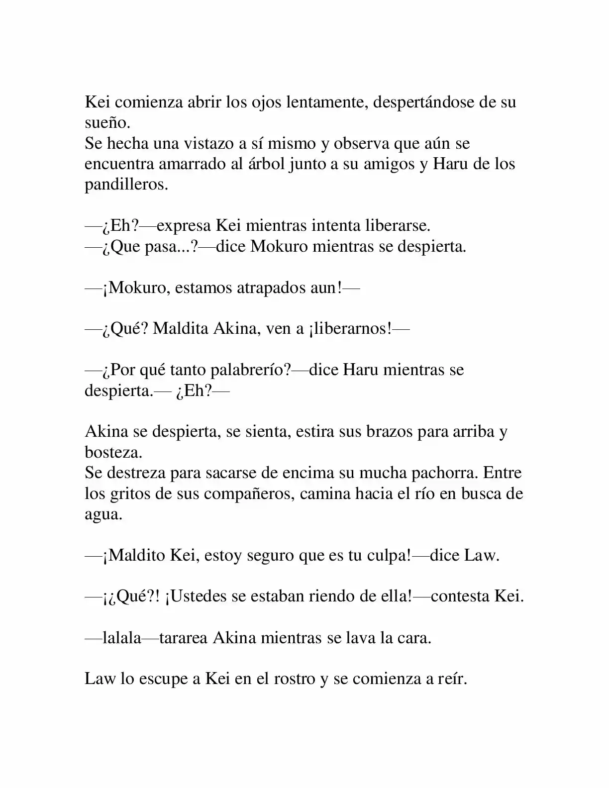 Keimamura X (Novela) (2018) - Capítulo 13 - Página 6 - LectorTMOo