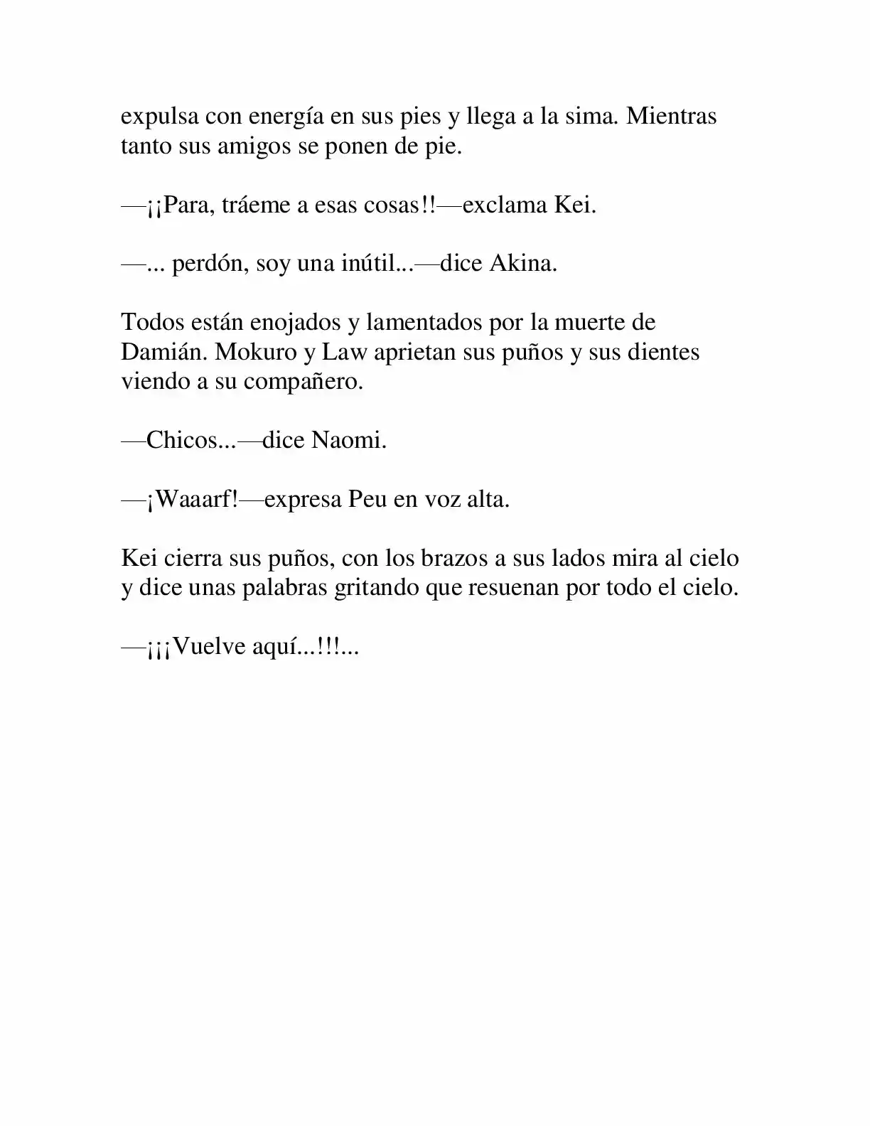Keimamura X (Novela) (2018) - Capítulo 15 - Página 21 - LectorTMOo