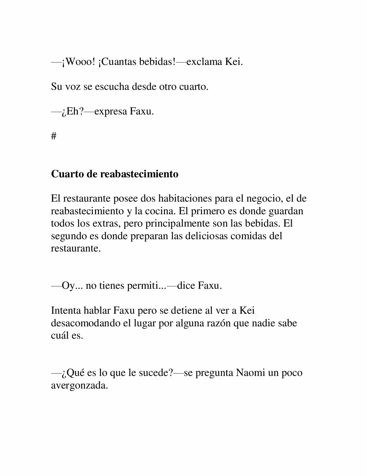 Keimamura X (Novela) (2018) - Capítulo 24 - Página 5 - LectorTMOo