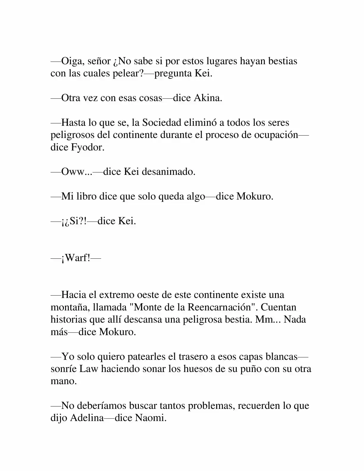 Keimamura X (Novela) (2018) - Capítulo 26 - Página 8 - LectorTMOo