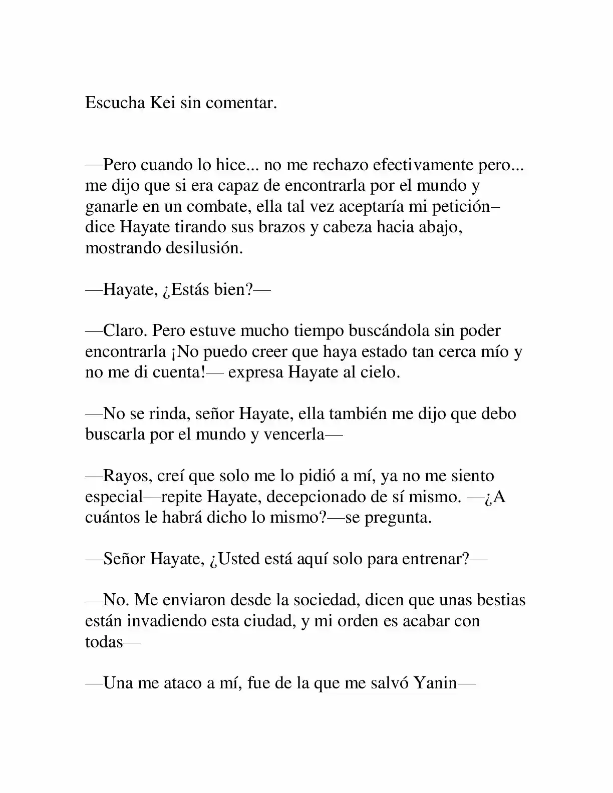 Keimamura X (Novela) (2018) - Capítulo 3 - Página 8 - LectorTMOo