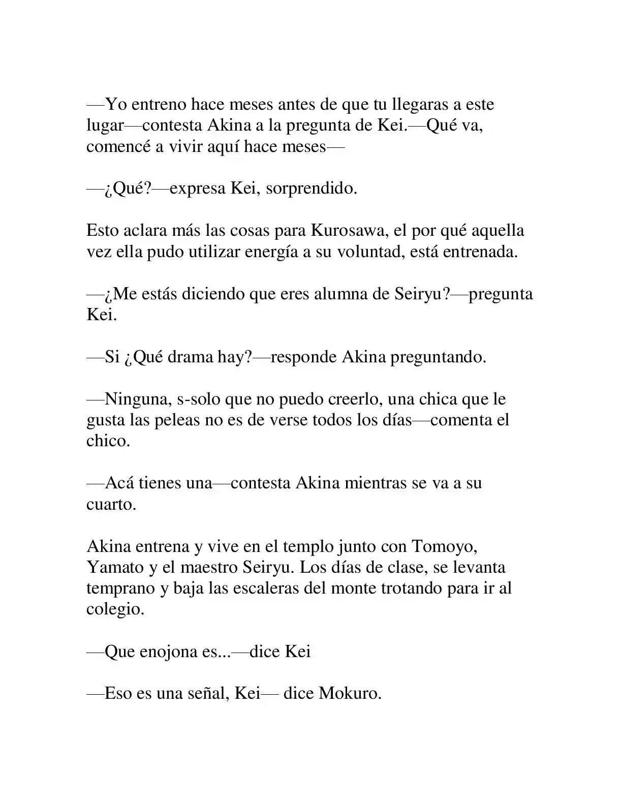 Keimamura X (Novela) (2018) - Capítulo 4 - Página 5 - LectorTMOo
