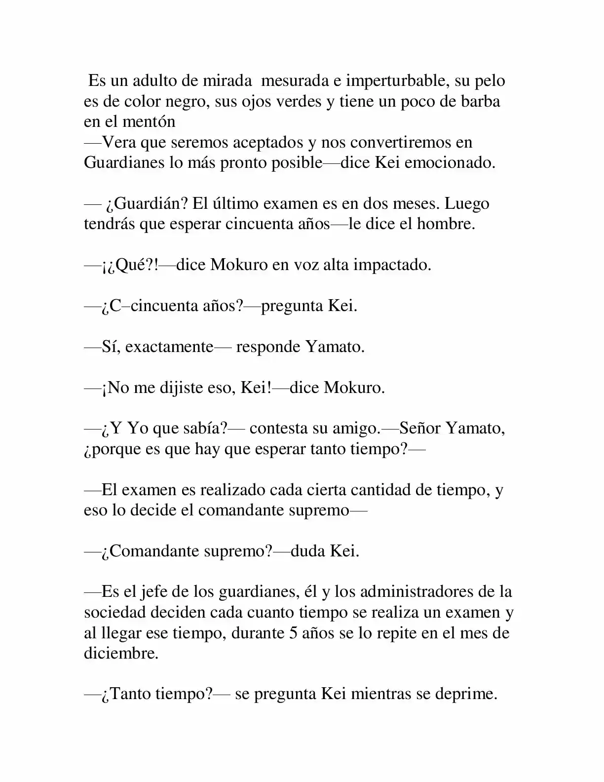 Keimamura X (Novela) (2018) - Capítulo 4 - Página 9 - LectorTMOo