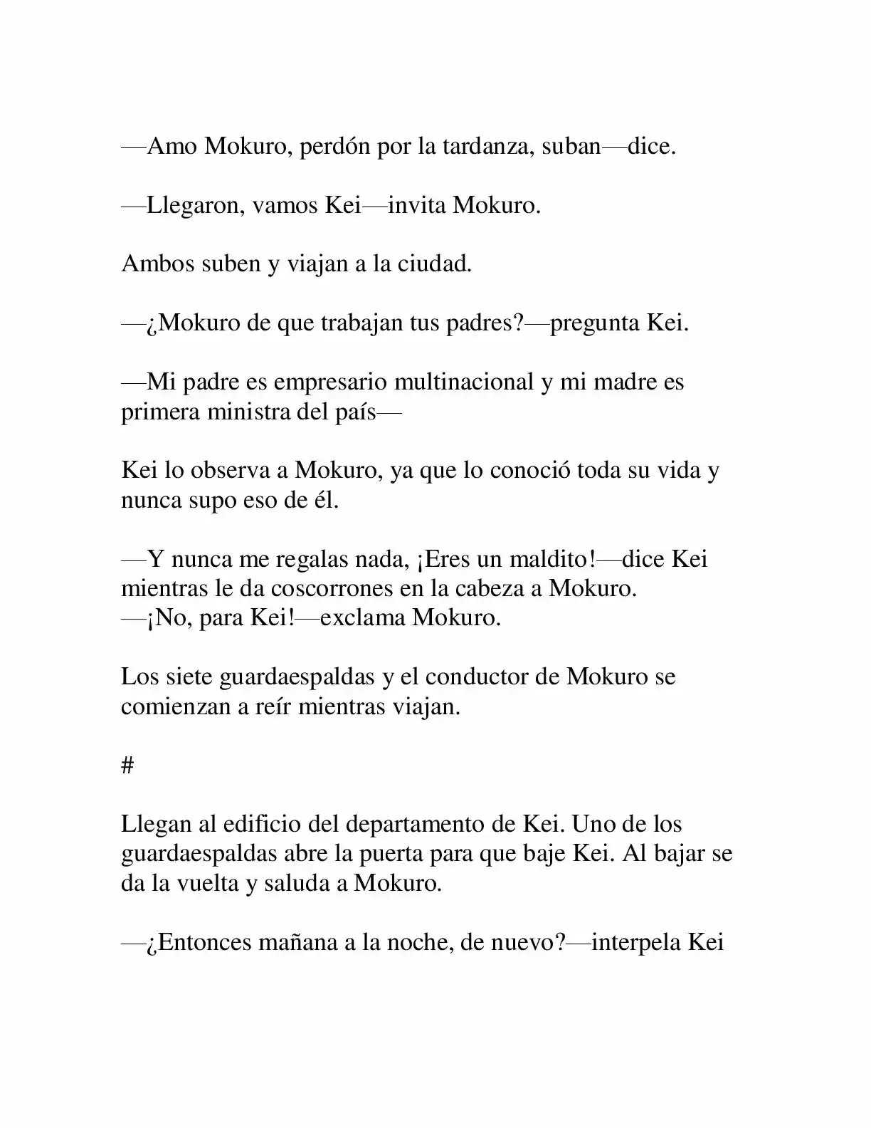 Keimamura X (Novela) (2018) - Capítulo 4 - Página 25 - LectorTMOo