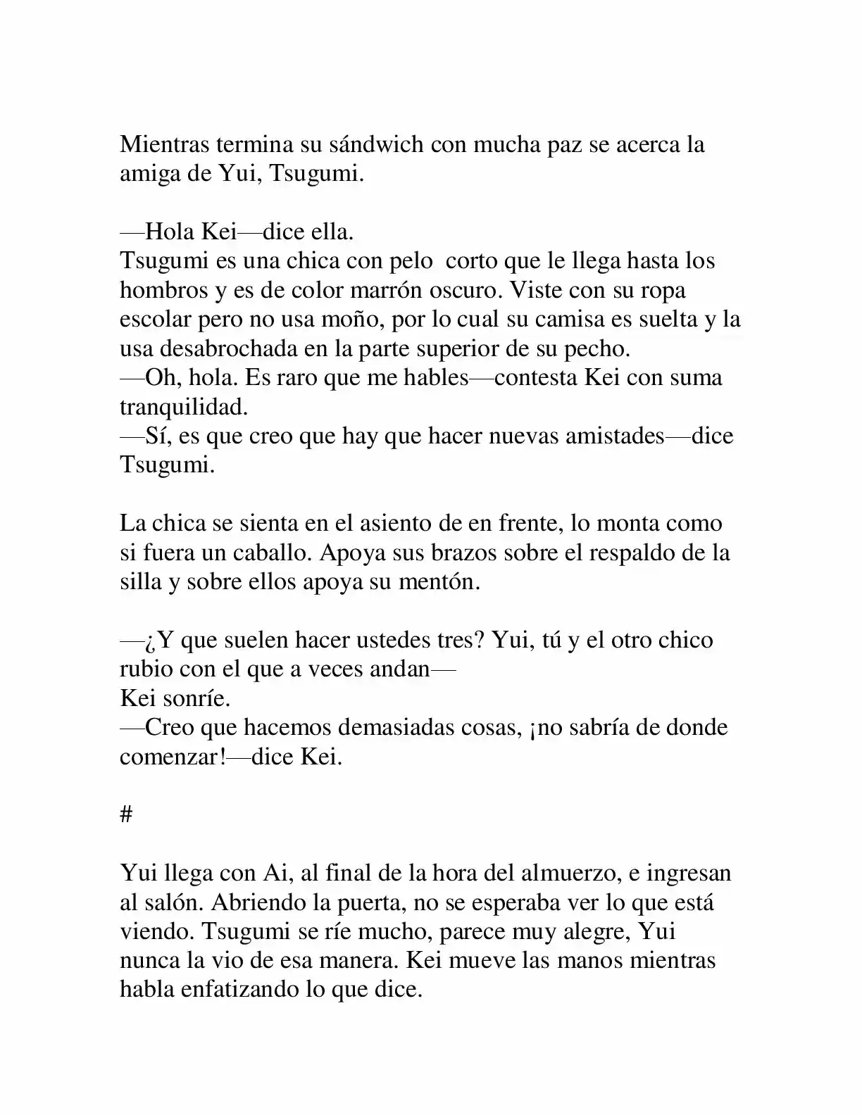 Keimamura X (Novela) (2018) - Capítulo 40 - Página 4 - LectorTMOo