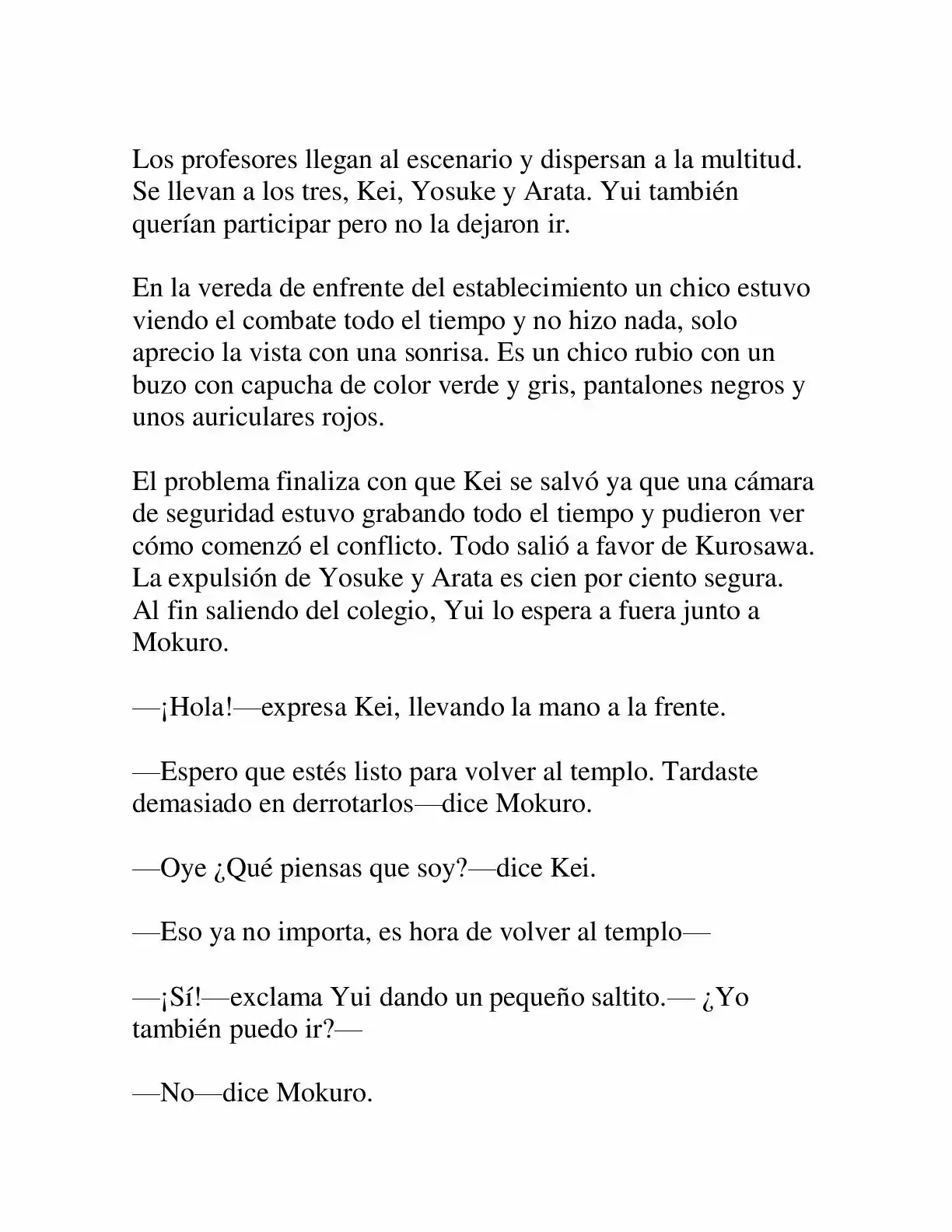 Keimamura X (Novela) (2018) - Capítulo 40 - Página 8 - LectorTMOo