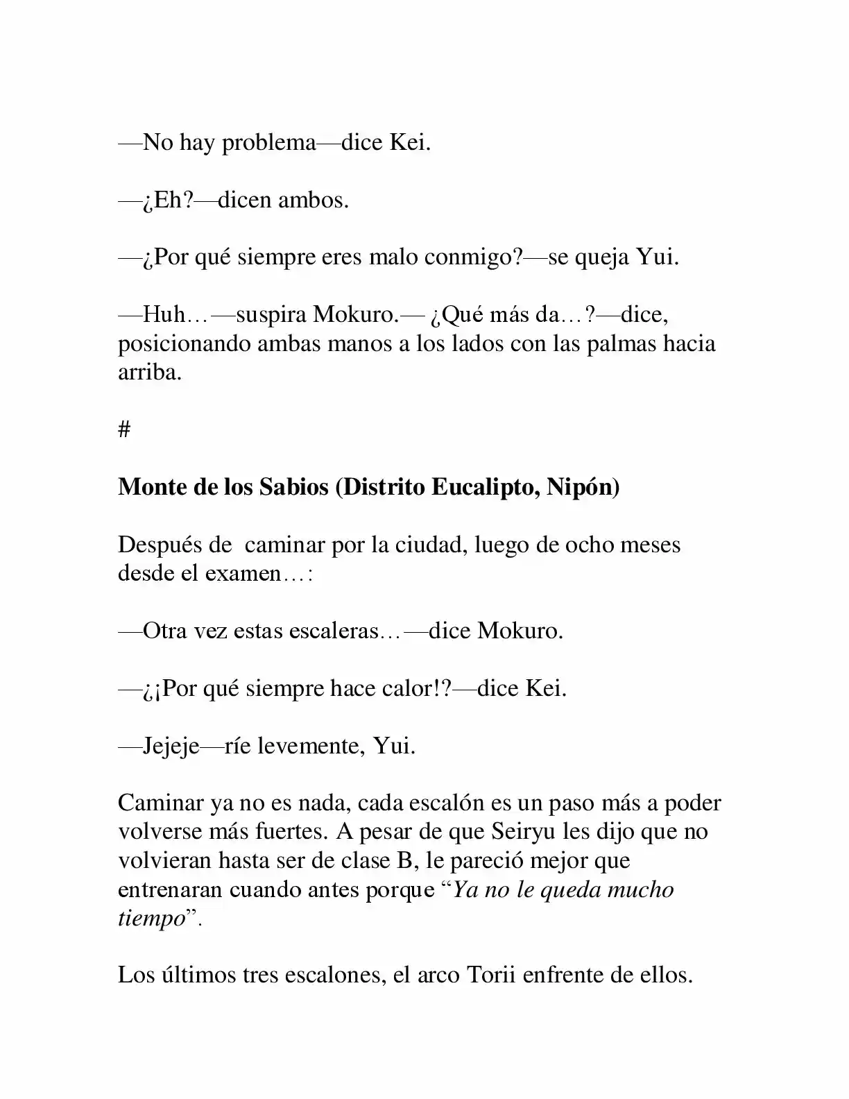 Keimamura X (Novela) (2018) - Capítulo 40 - Página 9 - LectorTMOo