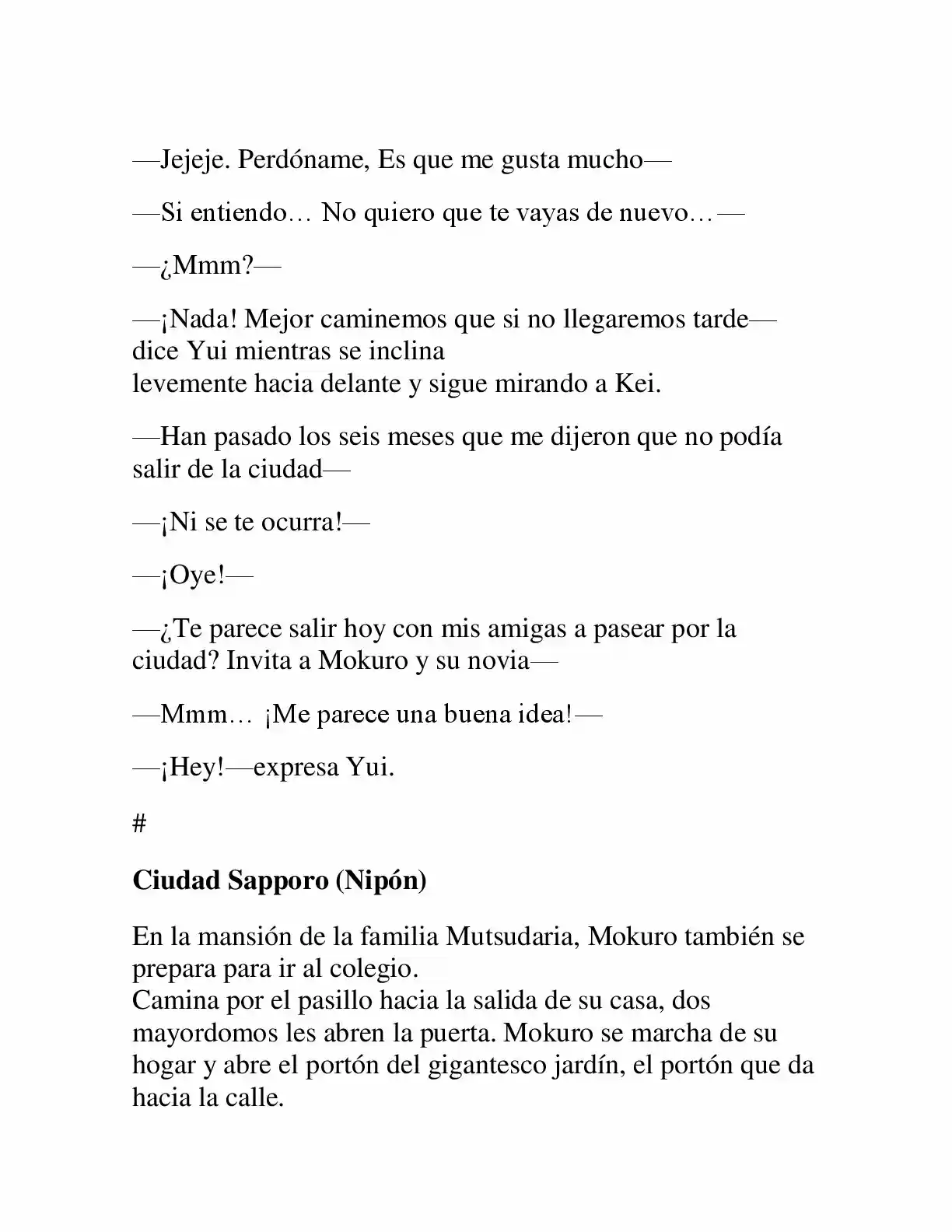 Keimamura X (Novela) (2018) - Capítulo 42 - Página 8 - LectorTMOo