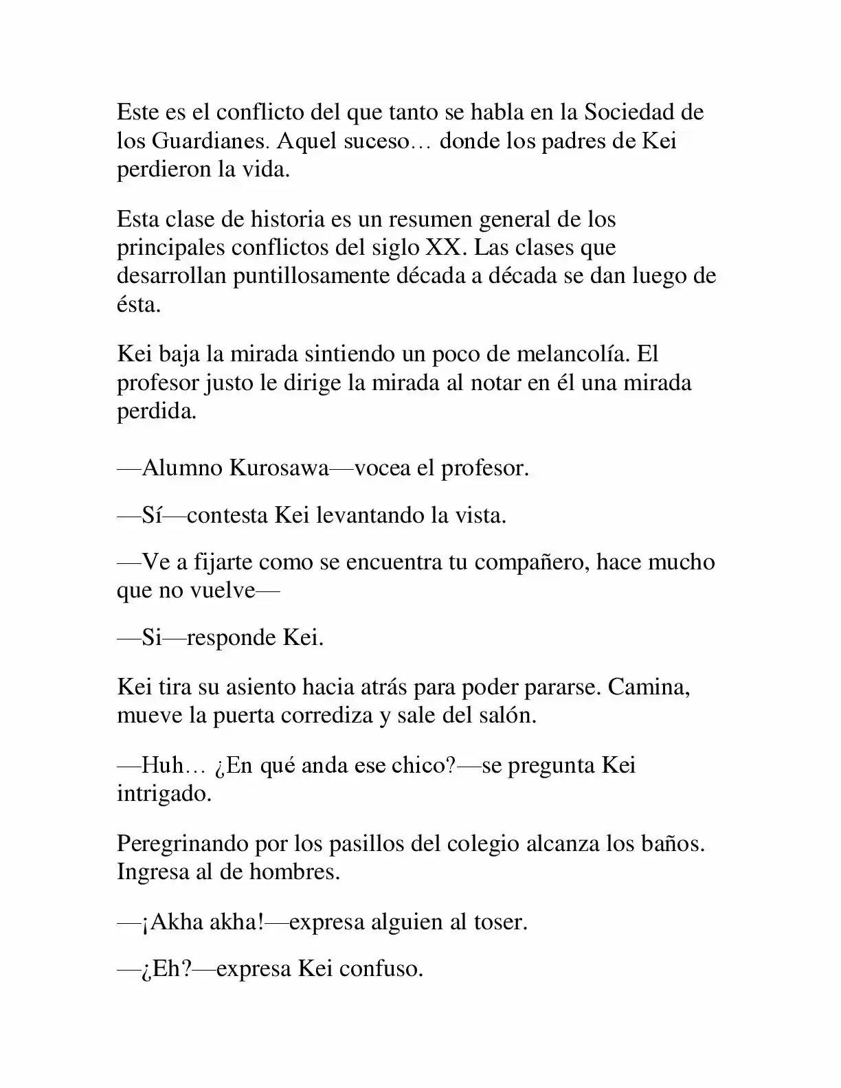 Keimamura X (Novela) (2018) - Capítulo 43 - Página 5 - LectorTMOo