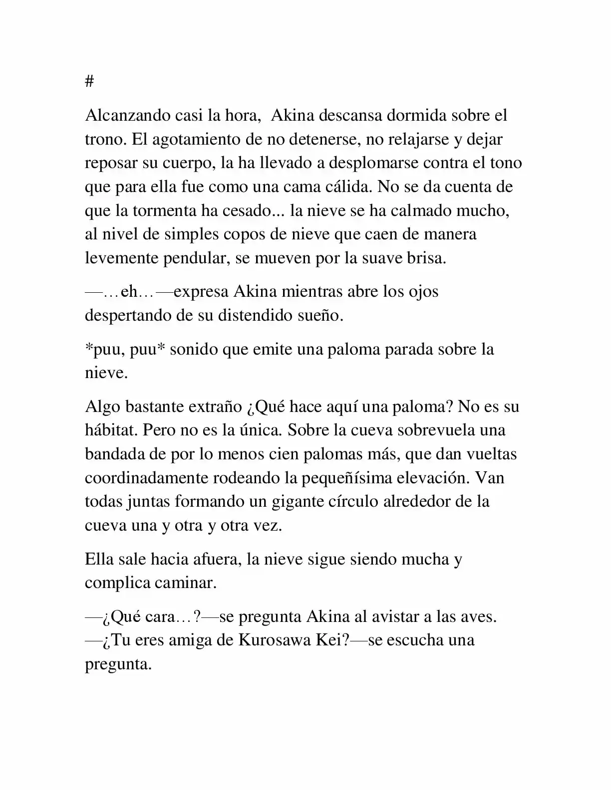 Keimamura X (Novela) (2018) - Capítulo 46.5 - Página 3 - LectorTMOo