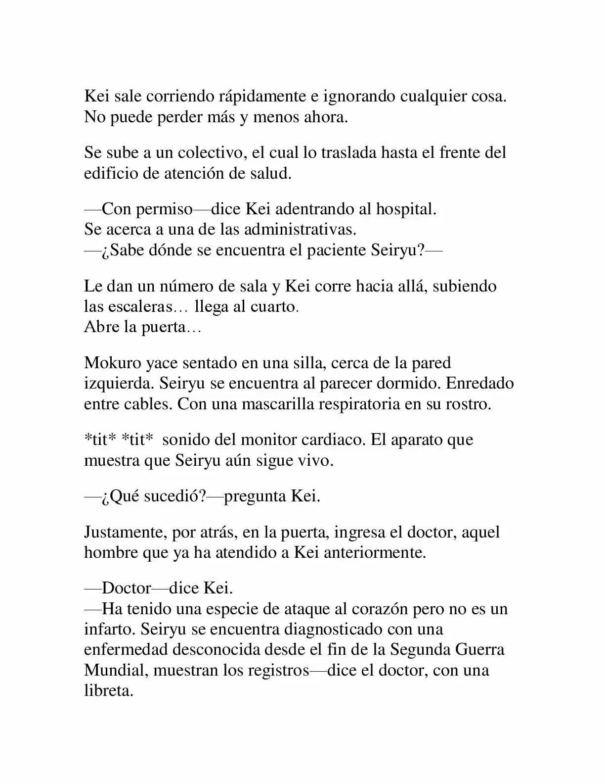 Keimamura X (Novela) (2018) - Capítulo 55 - Página 7 - LectorTMOo