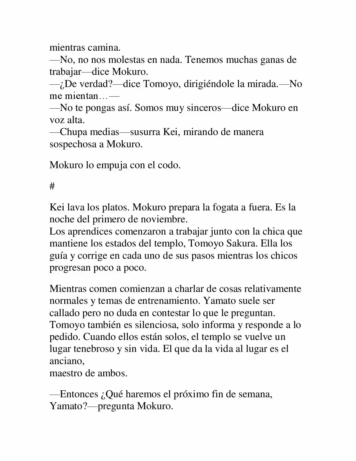 Keimamura X (Novela) (2018) - Capítulo 56 - Página 7 - LectorTMOo