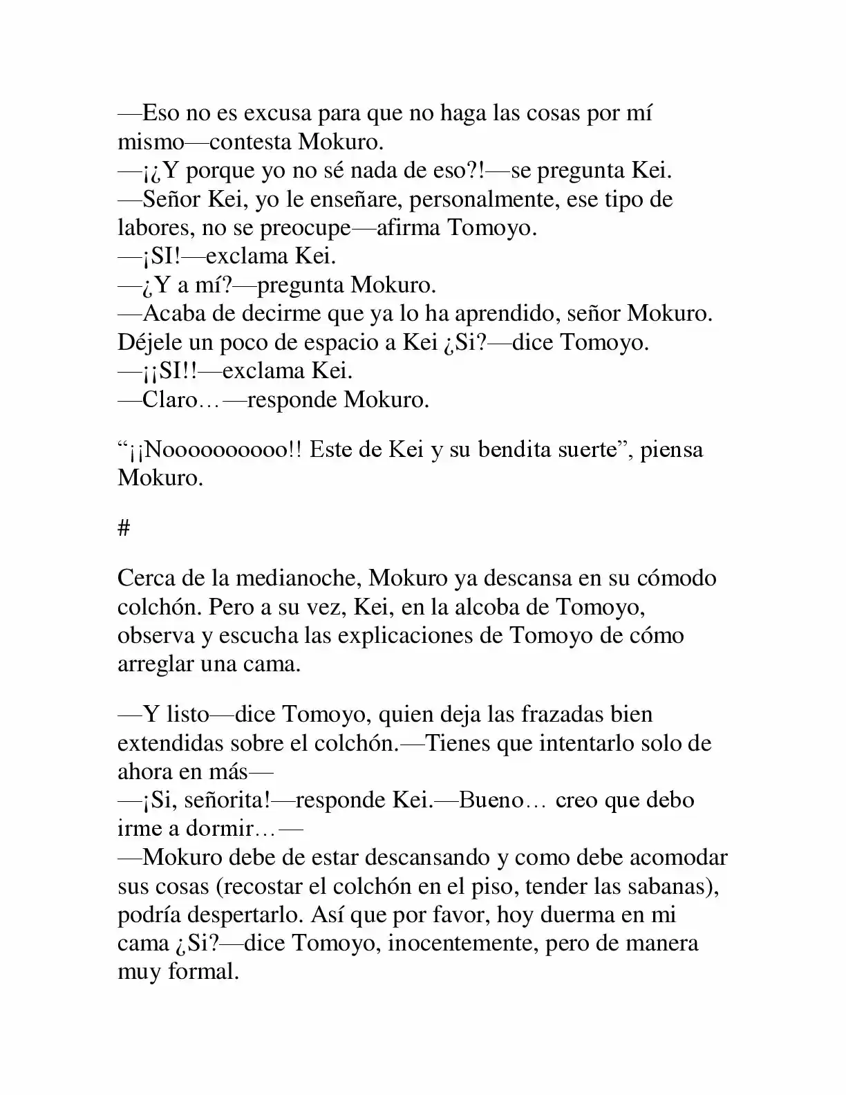 Keimamura X (Novela) (2018) - Capítulo 56 - Página 9 - LectorTMOo