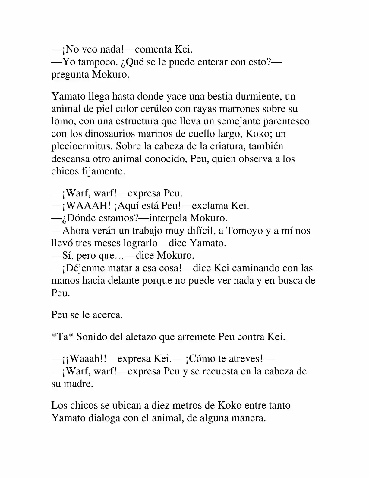 Keimamura X (Novela) (2018) - Capítulo 58 - Página 5 - LectorTMOo