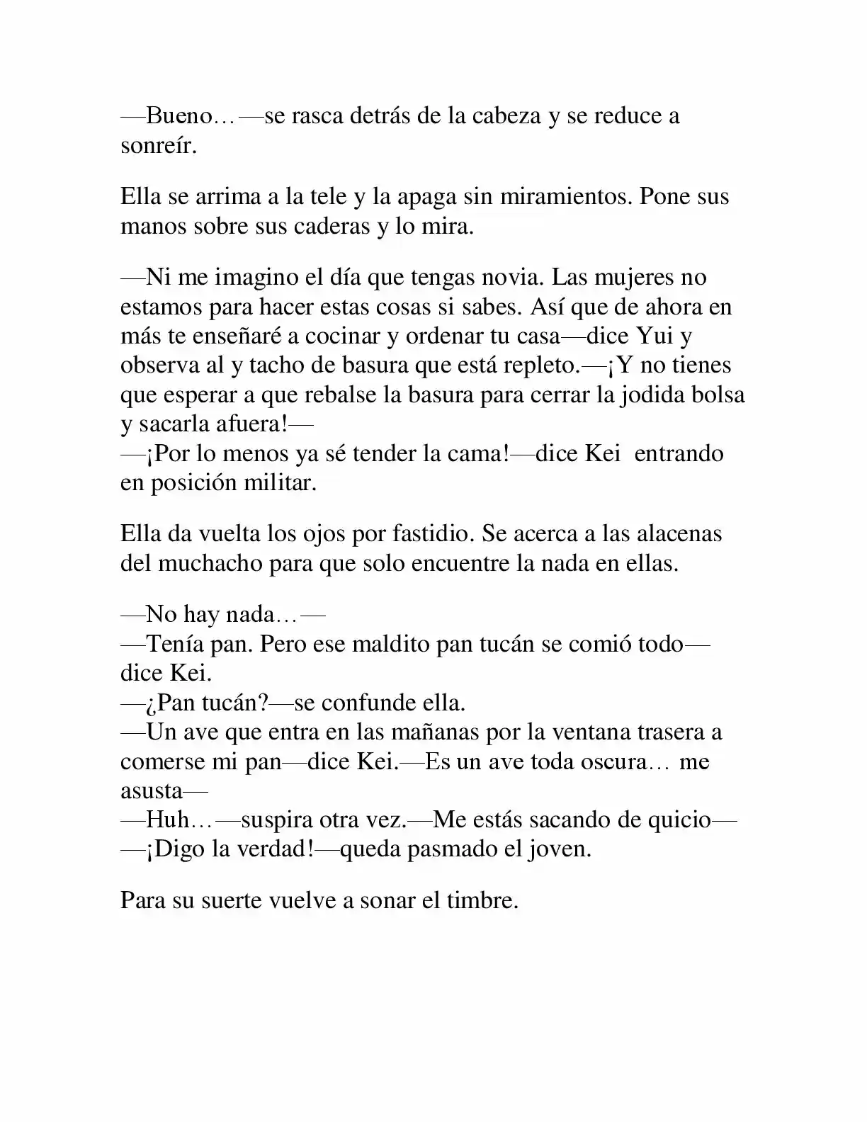 Keimamura X (Novela) (2018) - Capítulo 59 - Página 8 - LectorTMOo