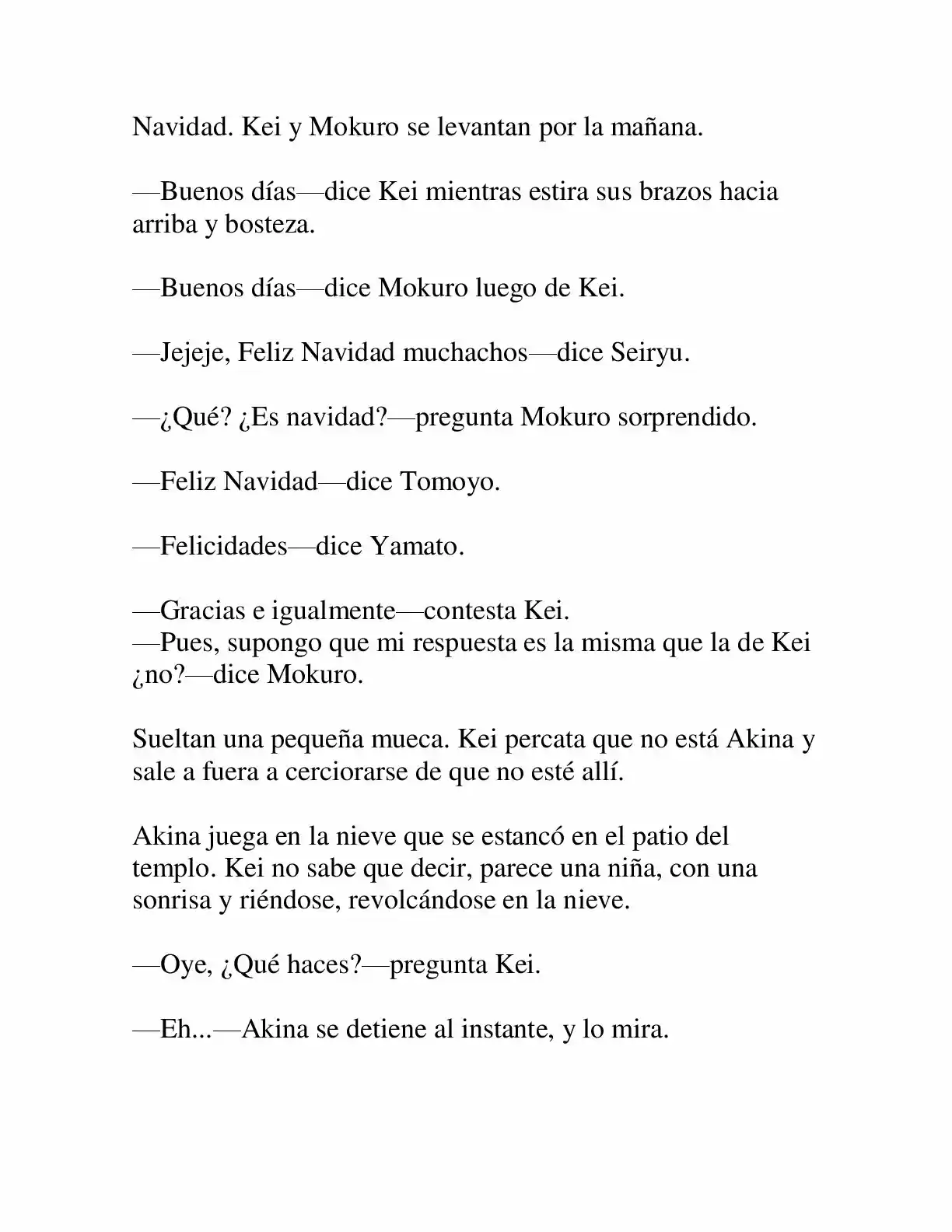 Keimamura X (Novela) (2018) - Capítulo 7 - Página 2 - LectorTMOo