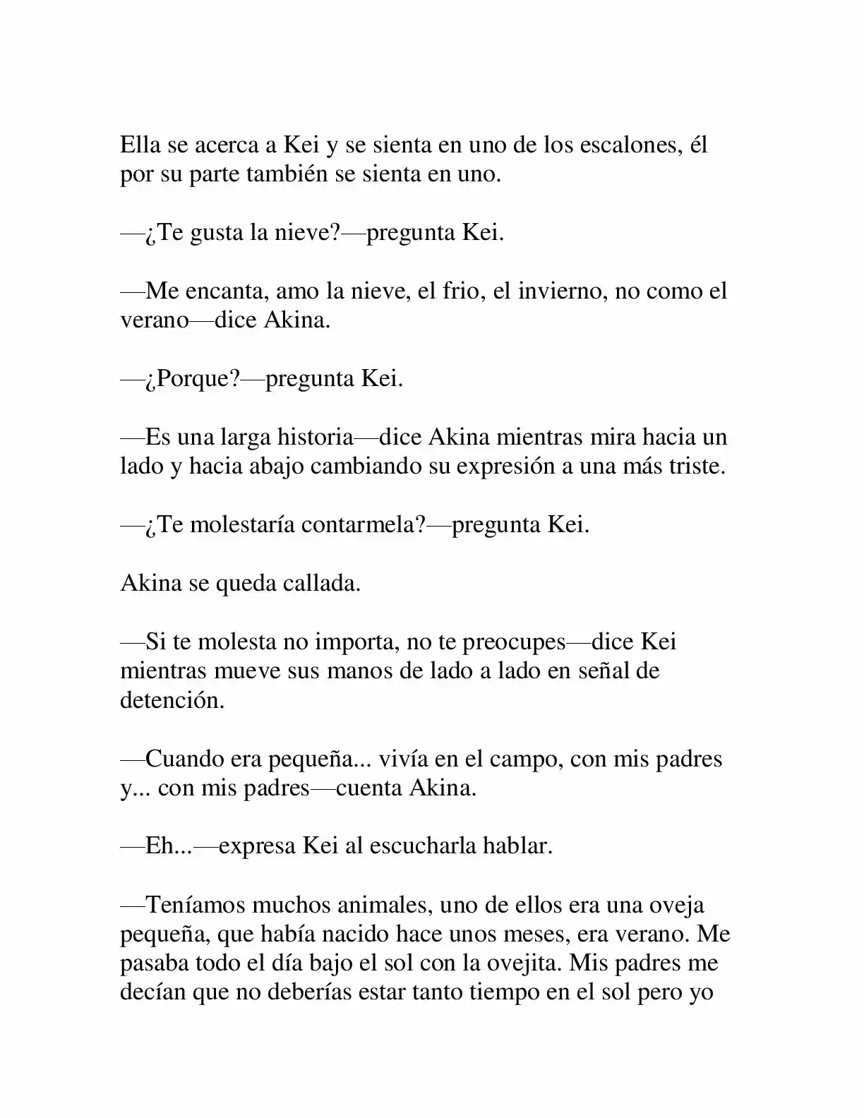 Keimamura X (Novela) (2018) - Capítulo 7 - Página 5 - LectorTMOo