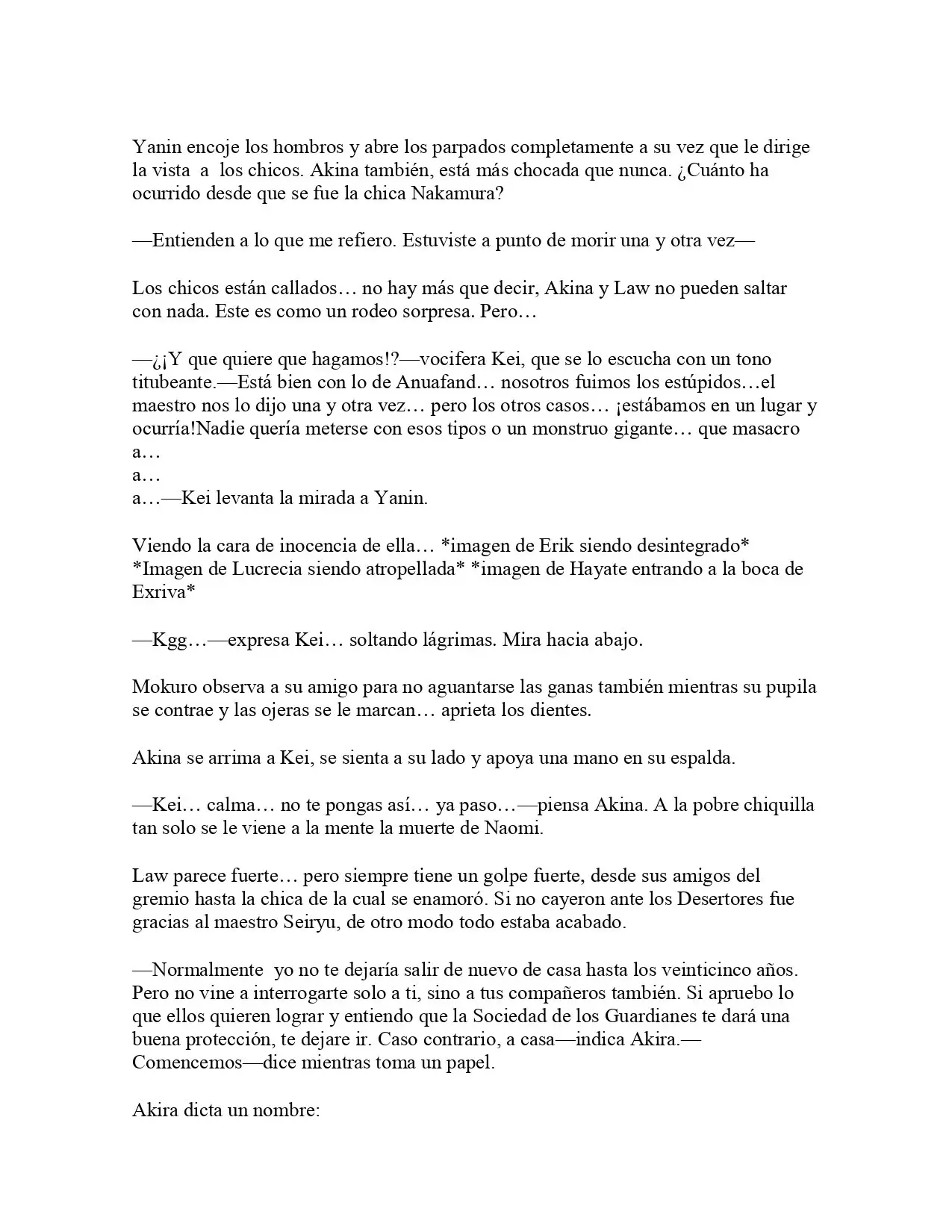 Keimamura X (Novela) (2018) - Capítulo 75 - Página 5 - LectorTMOo