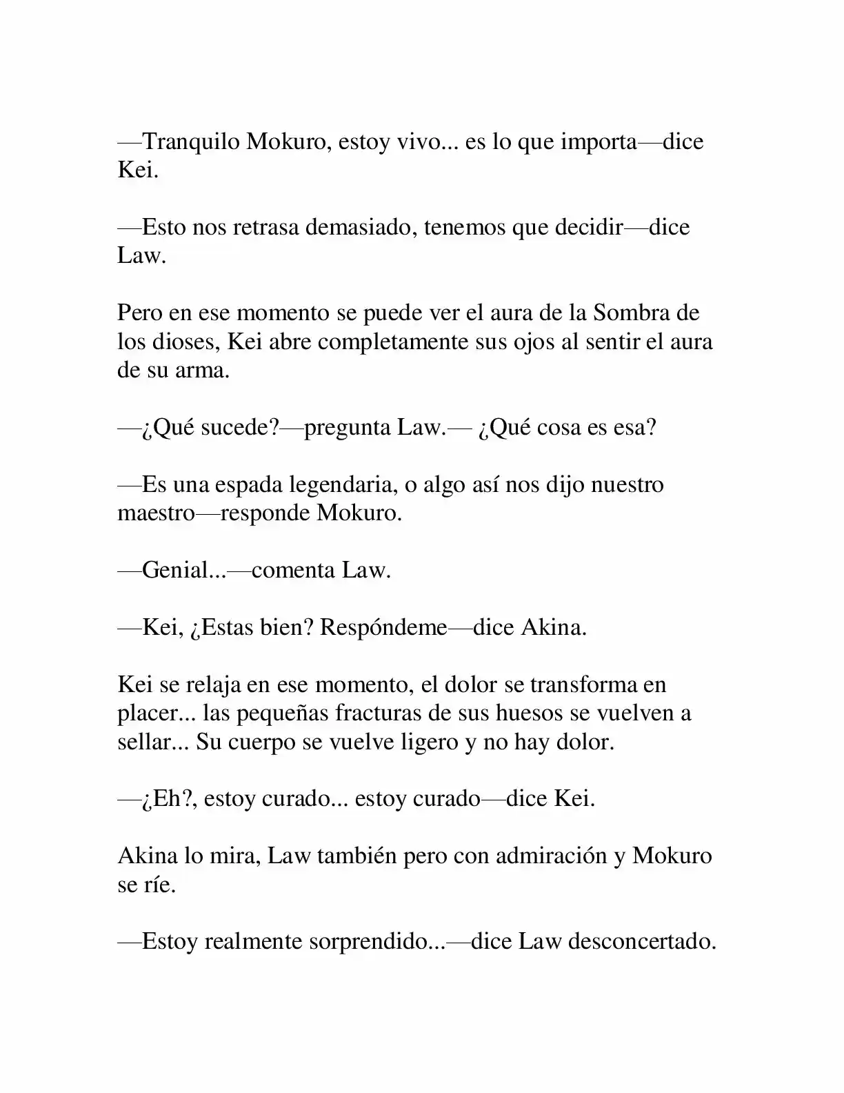 Keimamura X (Novela) (2018) - Capítulo 9 - Página 8 - LectorTMOo
