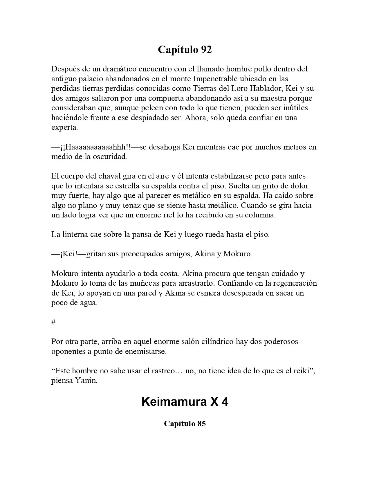 Keimamura X (Novela) (2018) - Capítulo 92 - Página 1 - LectorTMOo